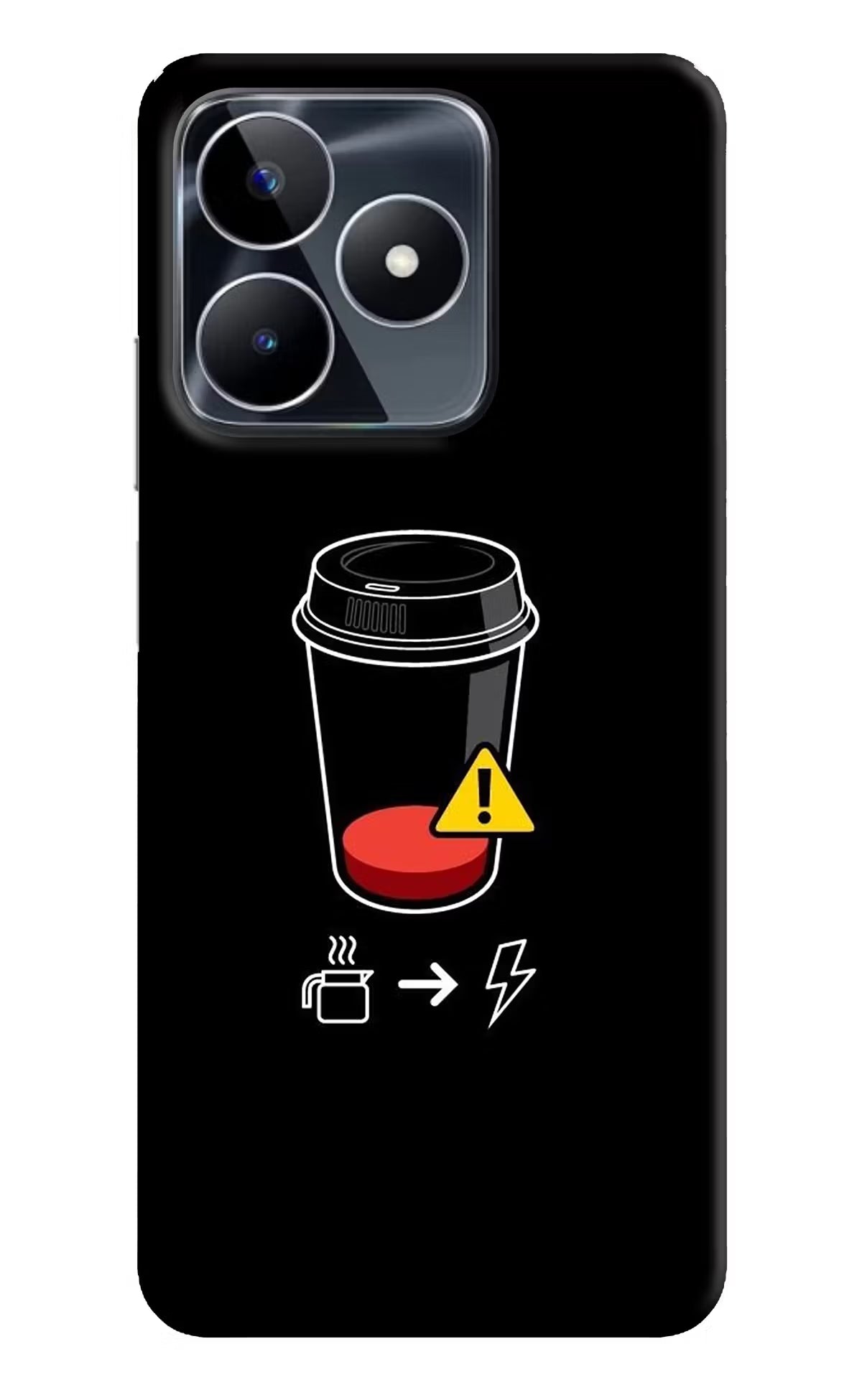 Coffee Realme Narzo N53 Back Cover - Coffee Realme Narzo N53 Back Cover Coffee Realme Narzo N53 Back Cover
