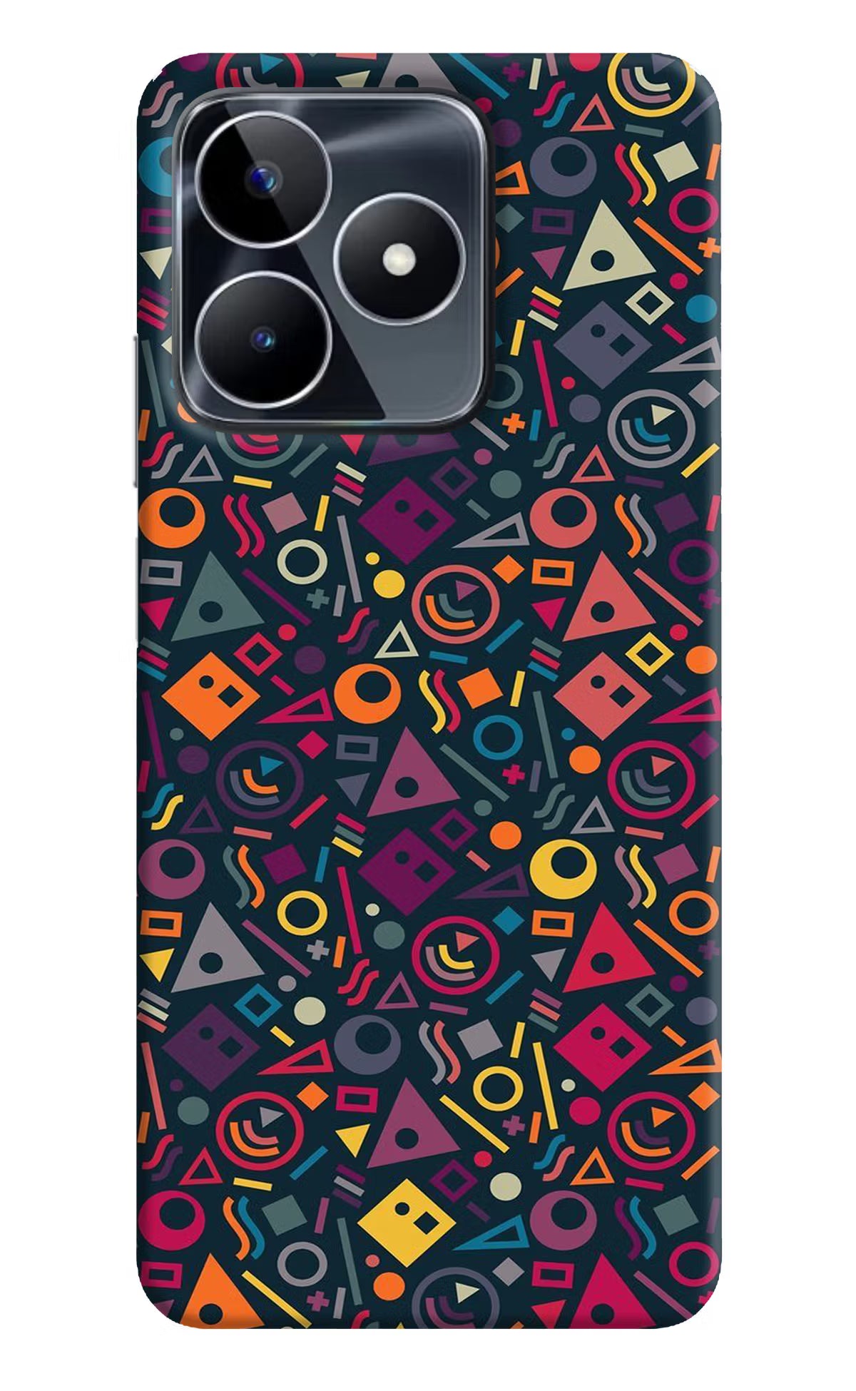 Geometric Abstract Realme Narzo N53 Back Cover - Geometric Abstract Realme Narzo N53 Back Cover Geometric Abstract Realme Narzo N53 Back Cover
