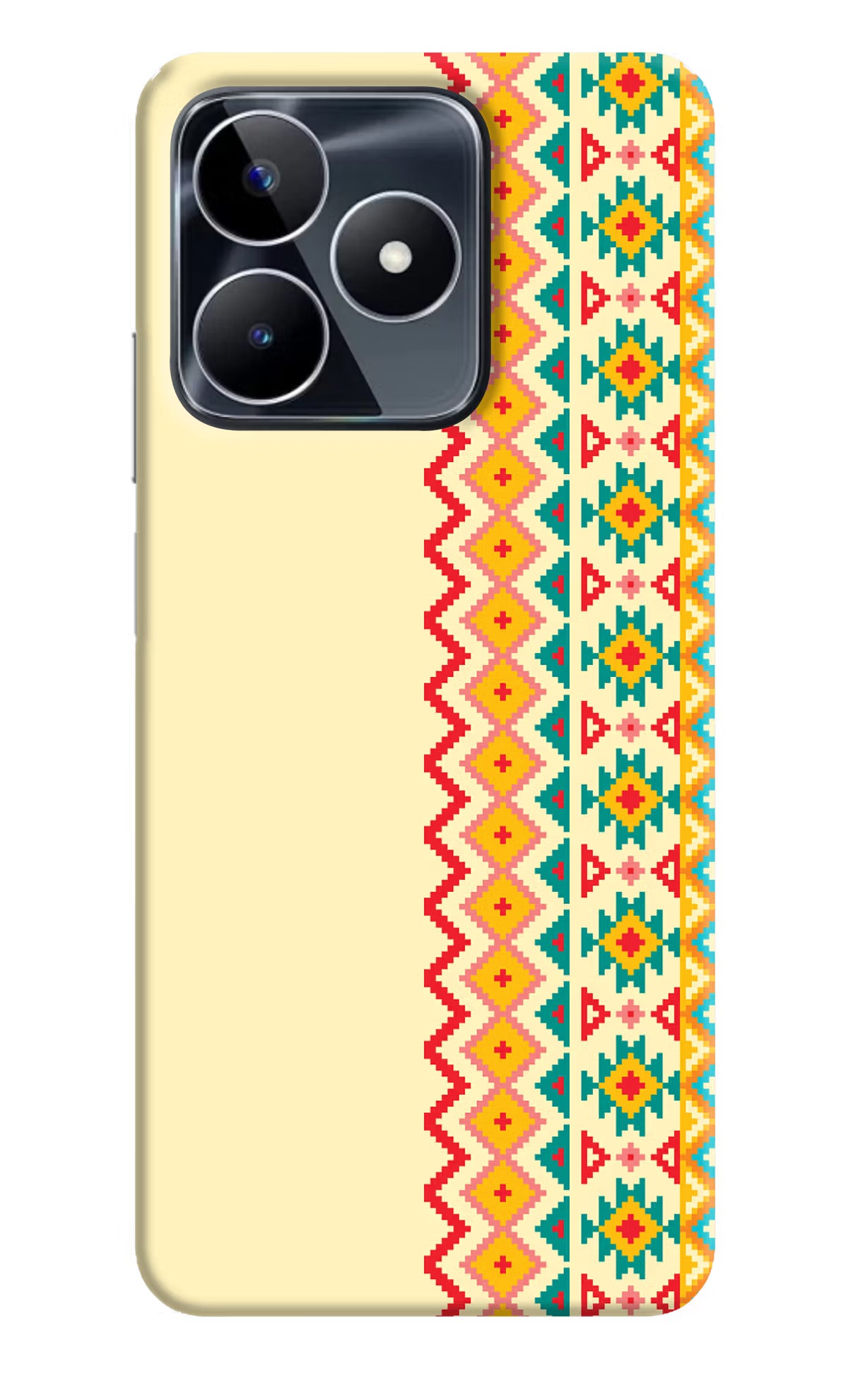 Ethnic Seamless Realme Narzo N53 Back Cover - Ethnic Seamless Realme Narzo N53 Back Cover Ethnic Seamless Realme Narzo N53 Back Cover