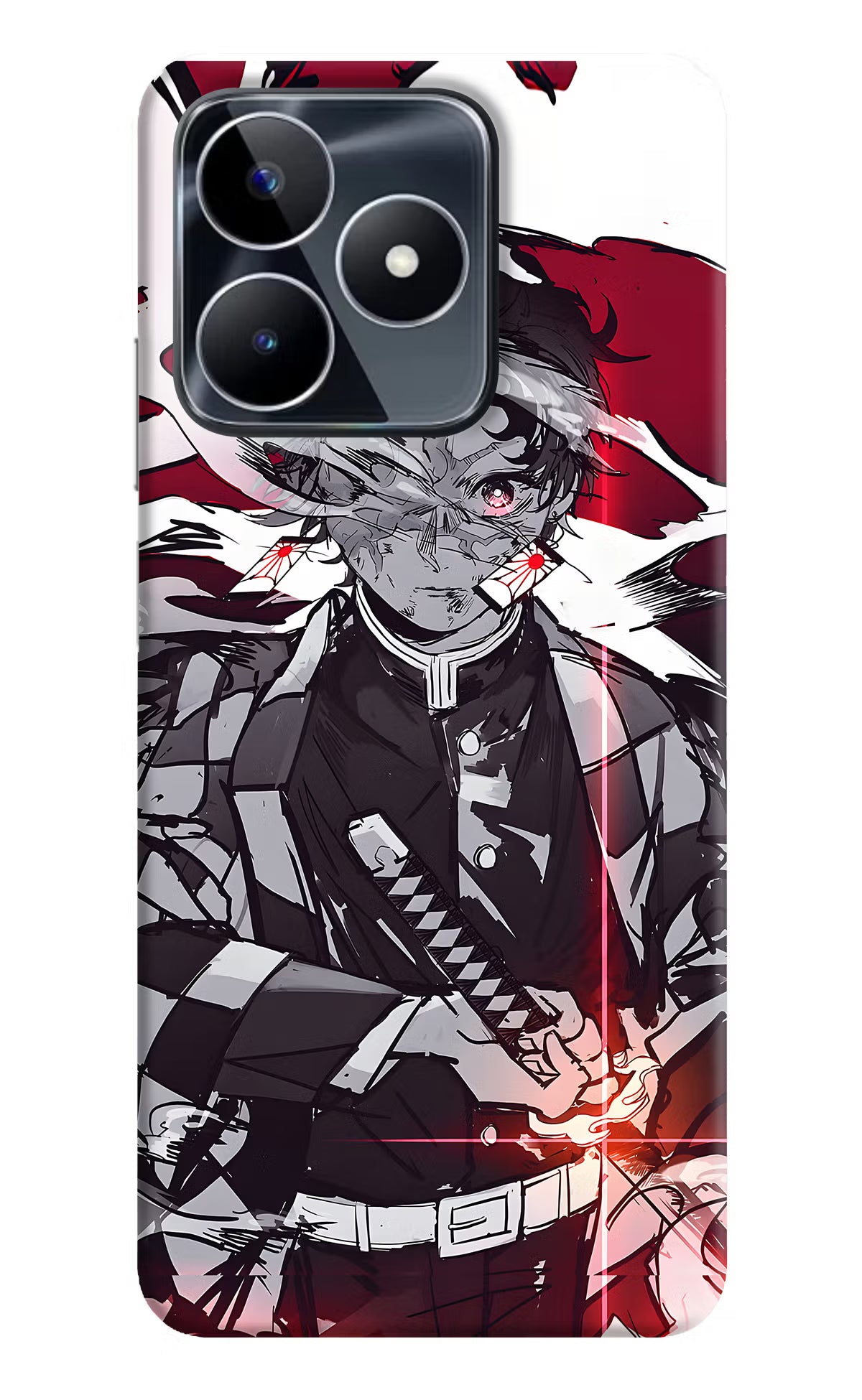 Demon Slayer Realme Narzo N53 Back Cover - Demon Slayer Realme Narzo N53 Back Cover Demon Slayer Realme Narzo N53 Back Cover