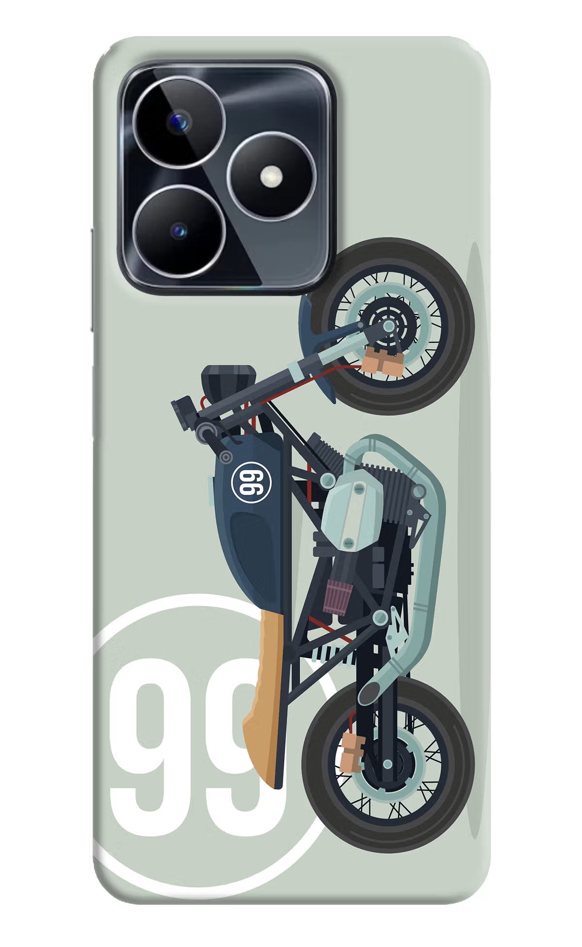 Classic Cafe Racer 99 Realme Narzo N53 Back Cover - Classic Cafe Racer 99 Realme Narzo N53 Back Cover Classic Cafe Racer 99 Realme Narzo N53 Back Cover