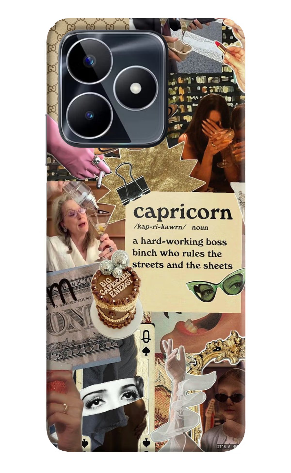 Capricorn Zodiac Realme Narzo N53 Back Cover - Capricorn Zodiac Realme Narzo N53 Back Cover Capricorn Zodiac Realme Narzo N53 Back Cover