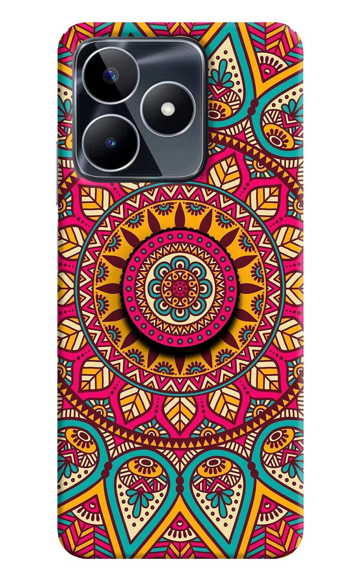 Mandala Realme Narzo N53 Pop Case - Mandala Realme Narzo N53 Pop Case Mandala Realme Narzo N53 Pop Case