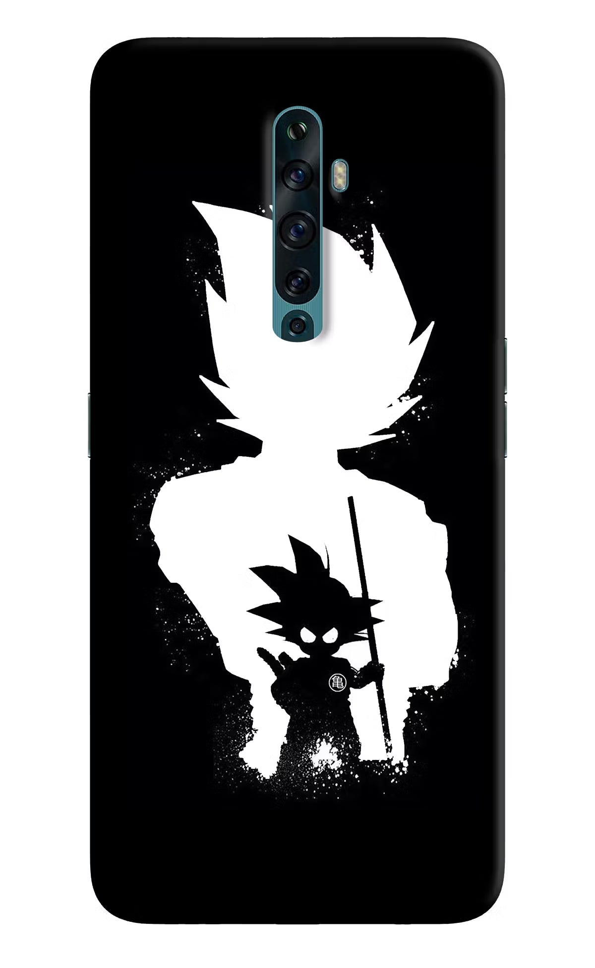 Goku Shadow Oppo Reno2 F Back Cover - Goku Shadow Oppo Reno2 F Back Cover Goku Shadow Oppo Reno2 F Back Cover