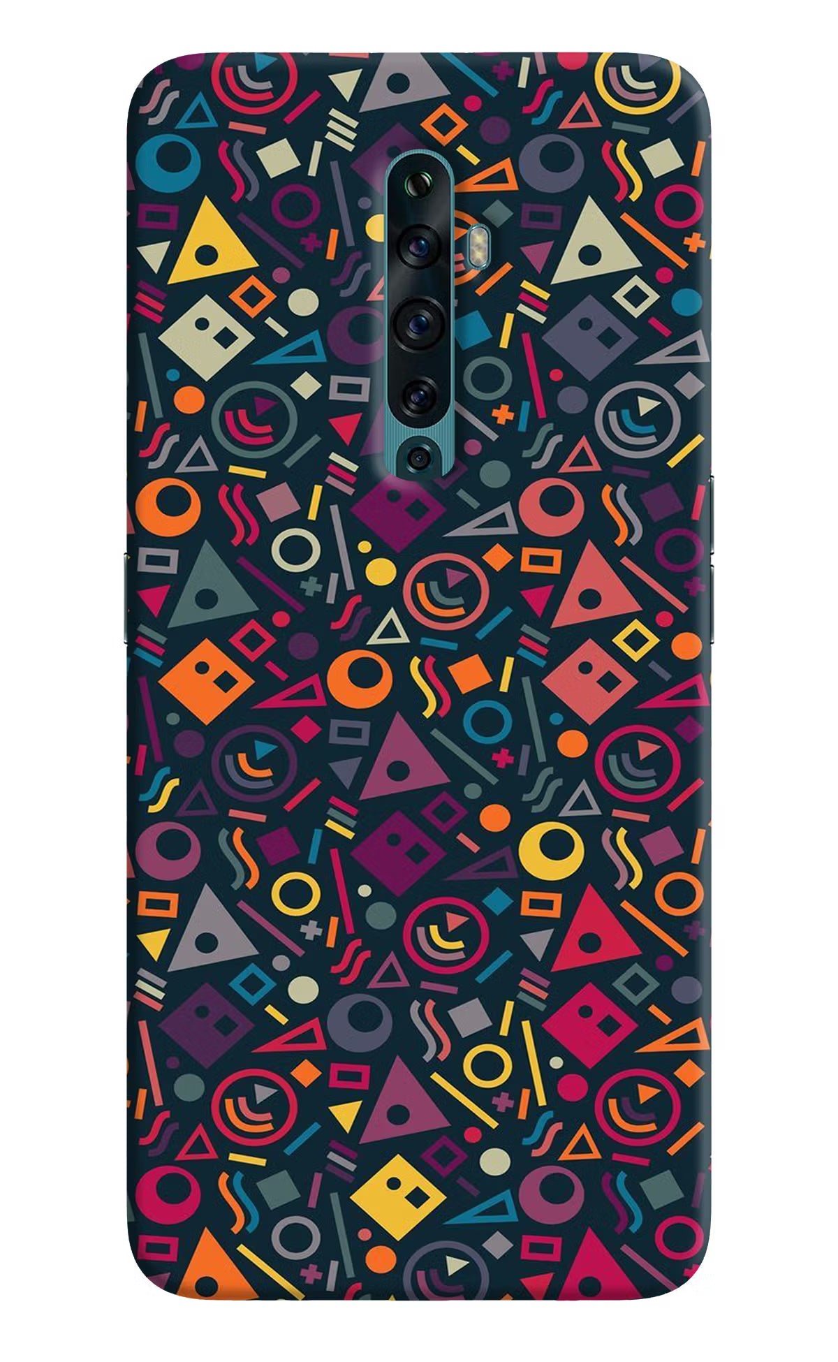 Geometric Abstract Oppo Reno2 F Back Cover - Geometric Abstract Oppo Reno2 F Back Cover Geometric Abstract Oppo Reno2 F Back Cover