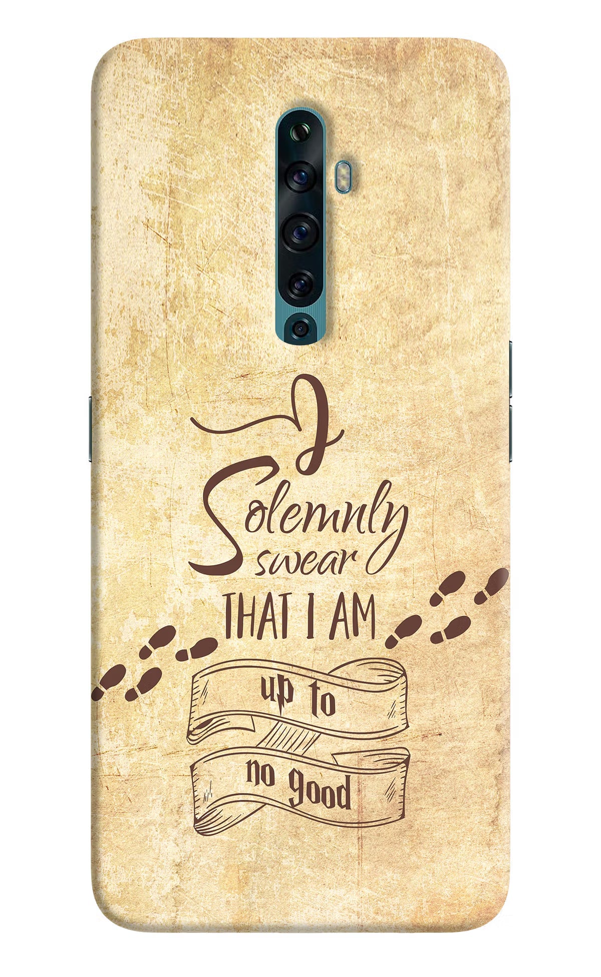 I Solemnly swear that i up to no good Oppo Reno2 F Back Cover - I Solemnly swear that i up to no good Oppo Reno2 F Back Cover I Solemnly swear that i up to no good Oppo Reno2 F Back Cover
