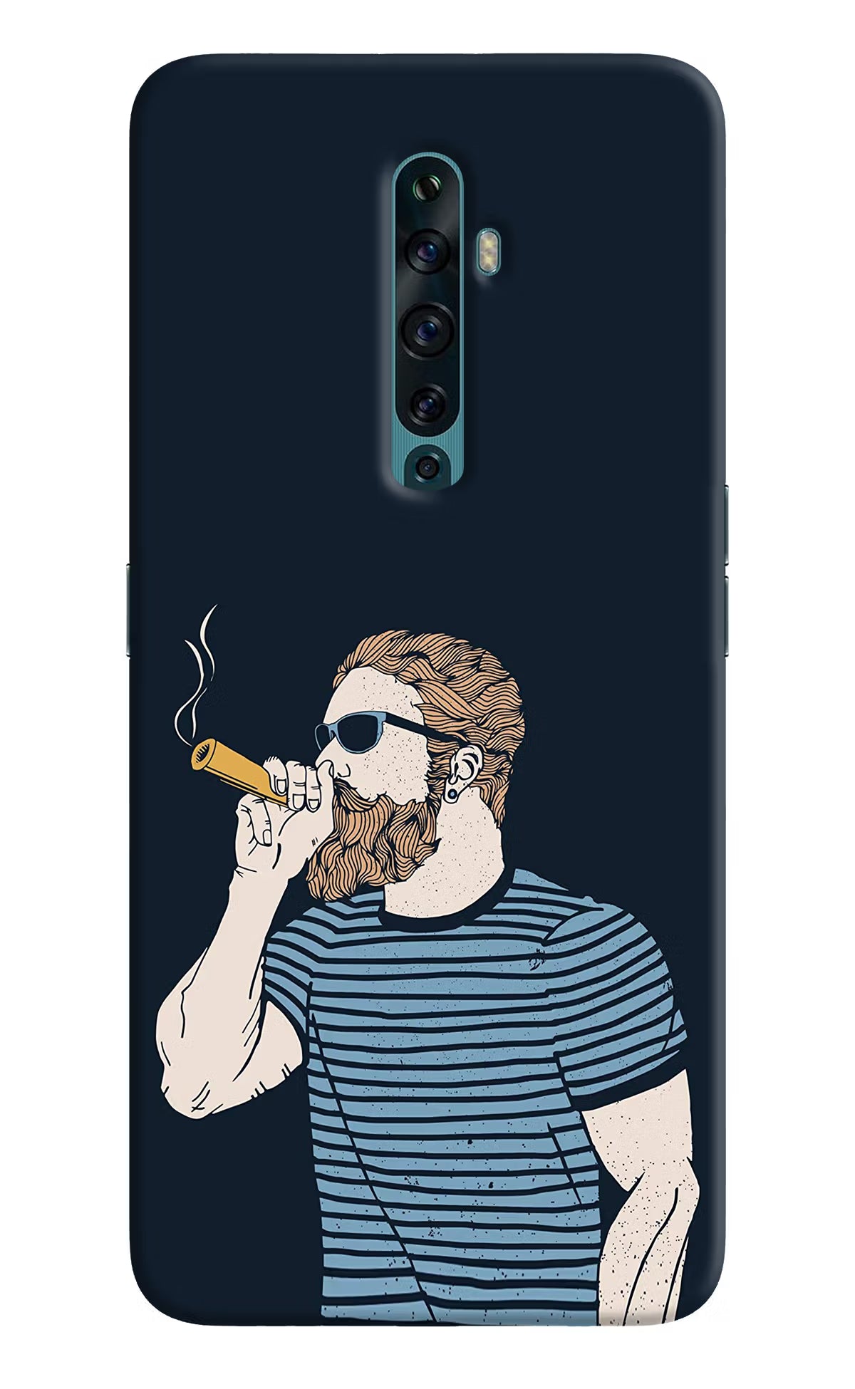 Smoking Oppo Reno2 F Back Cover - Smoking Oppo Reno2 F Back Cover Smoking Oppo Reno2 F Back Cover