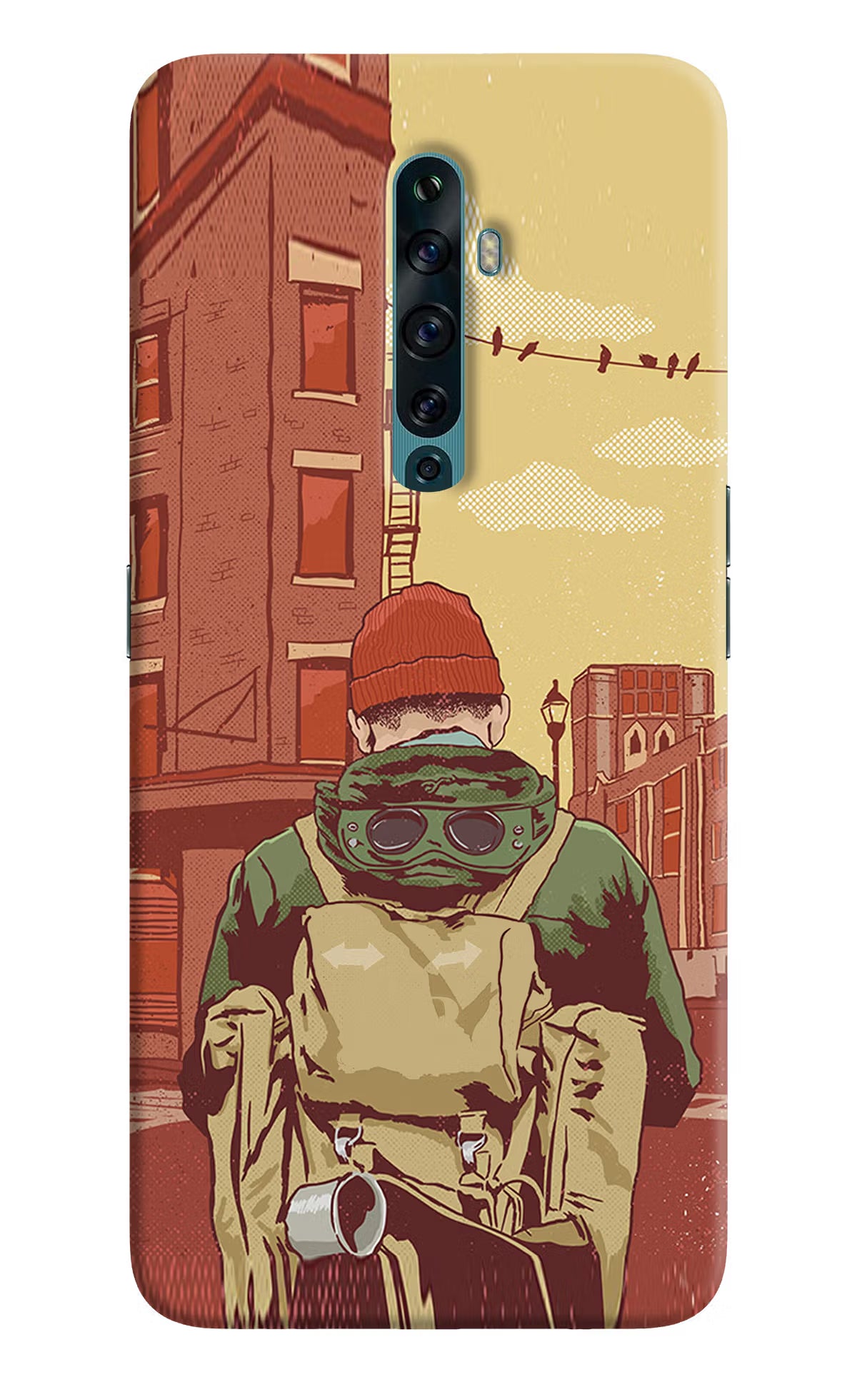 Adventurous Oppo Reno2 F Back Cover - Adventurous Oppo Reno2 F Back Cover Adventurous Oppo Reno2 F Back Cover