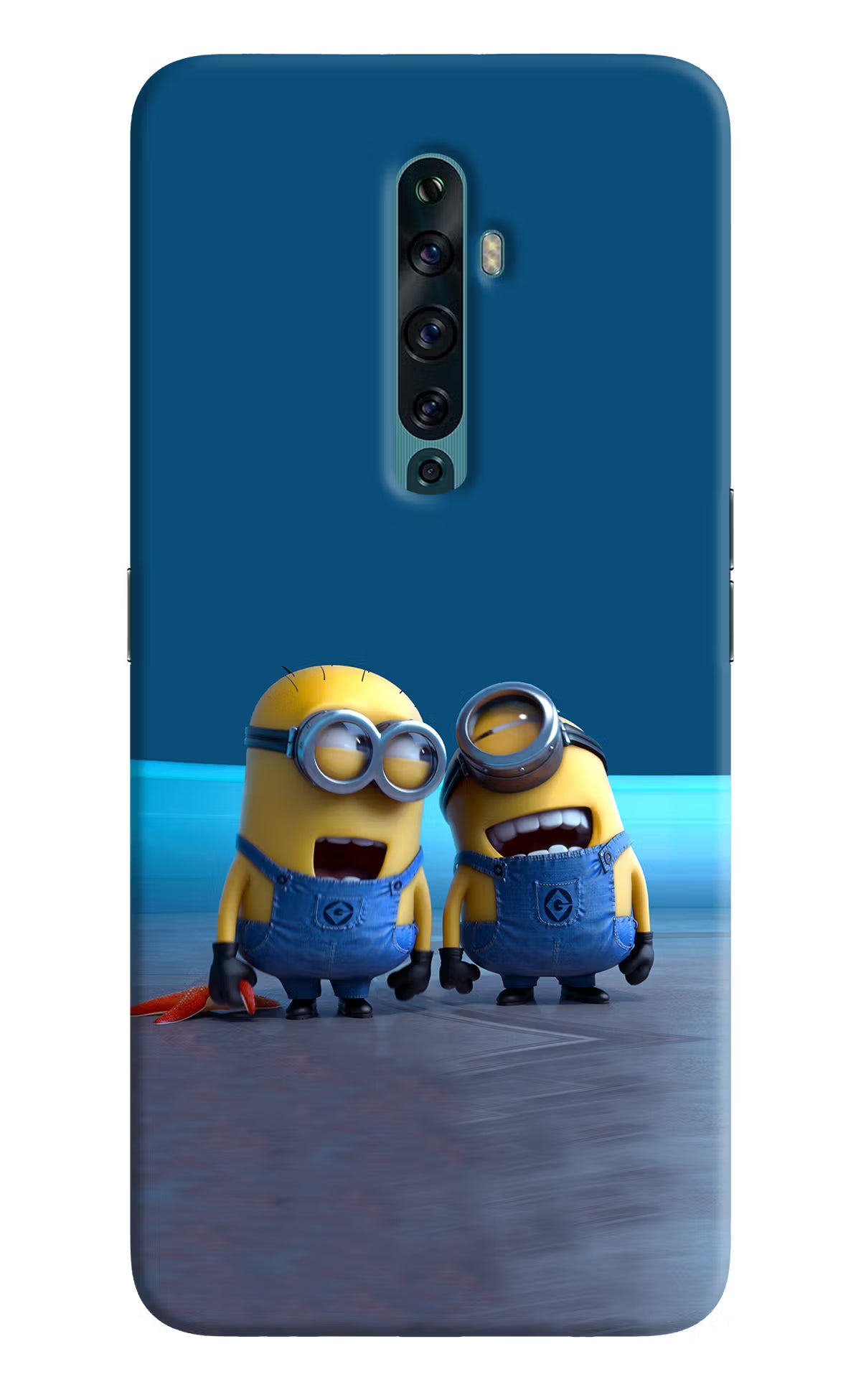 Minion Laughing Oppo Reno2 F Back Cover - Minion Laughing Oppo Reno2 F Back Cover Minion Laughing Oppo Reno2 F Back Cover