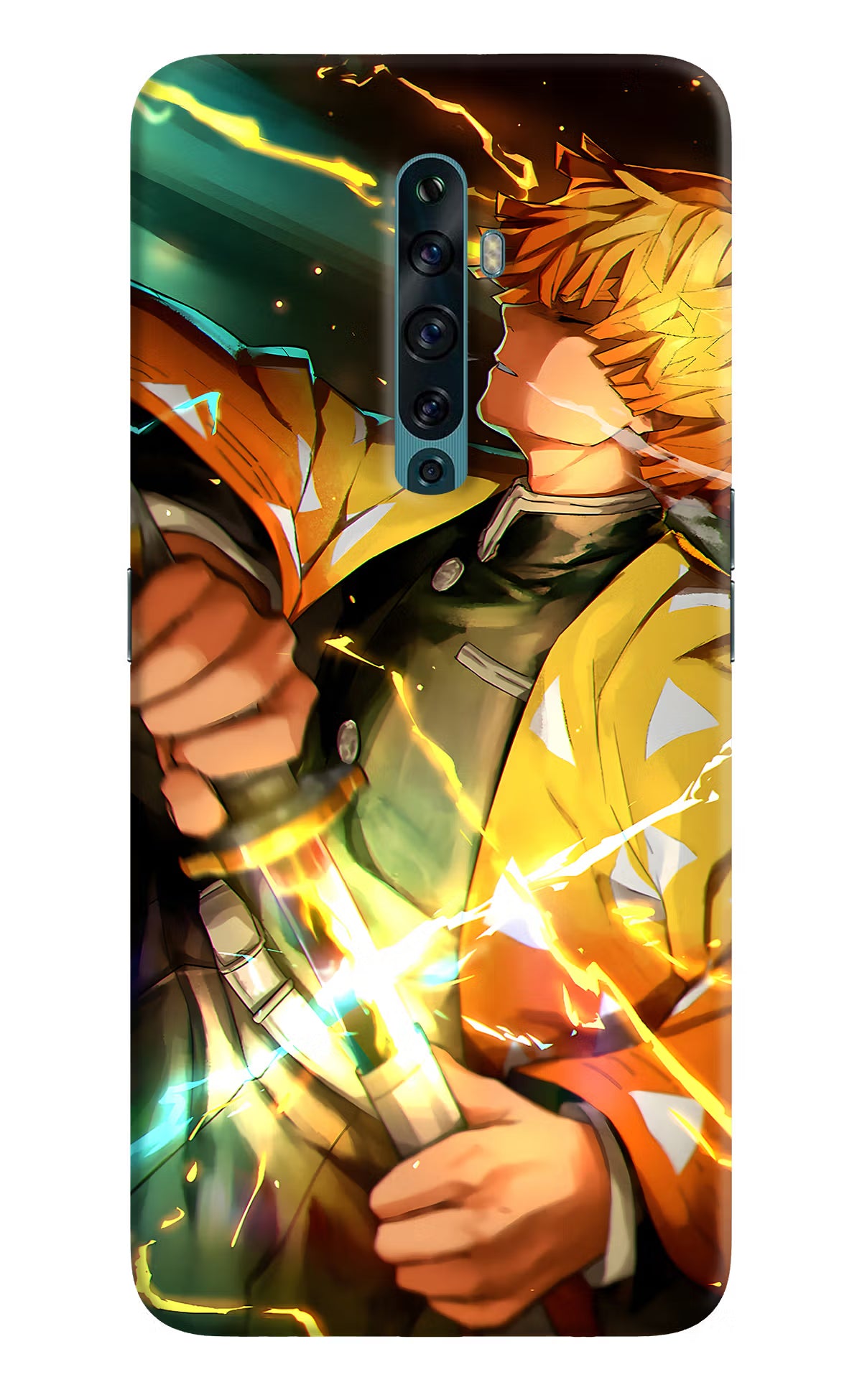 Demon Slayer Oppo Reno2 F Back Cover - Demon Slayer Oppo Reno2 F Back Cover Demon Slayer Oppo Reno2 F Back Cover