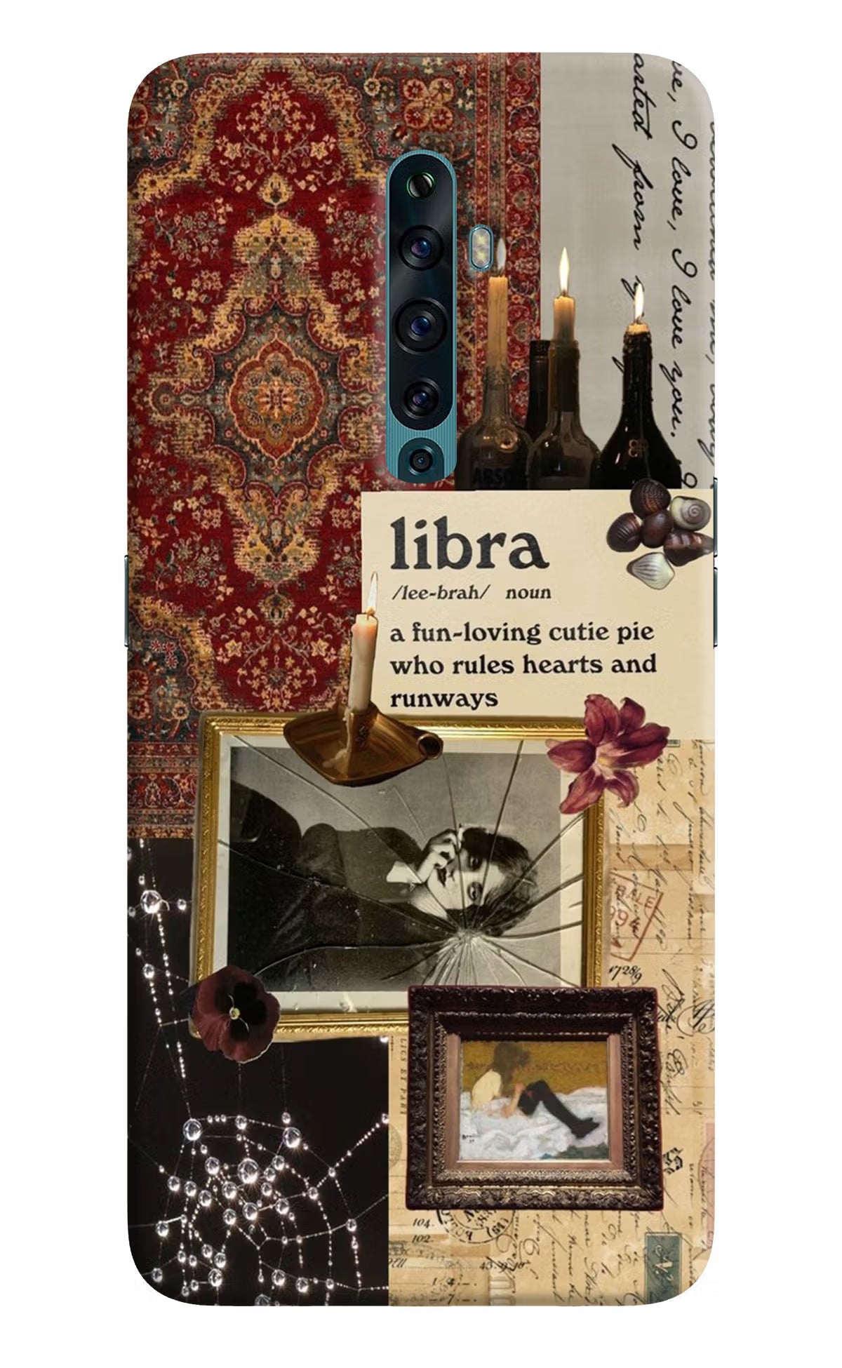 Libra Zodiac Oppo Reno2 F Back Cover - Libra Zodiac Oppo Reno2 F Back Cover Libra Zodiac Oppo Reno2 F Back Cover