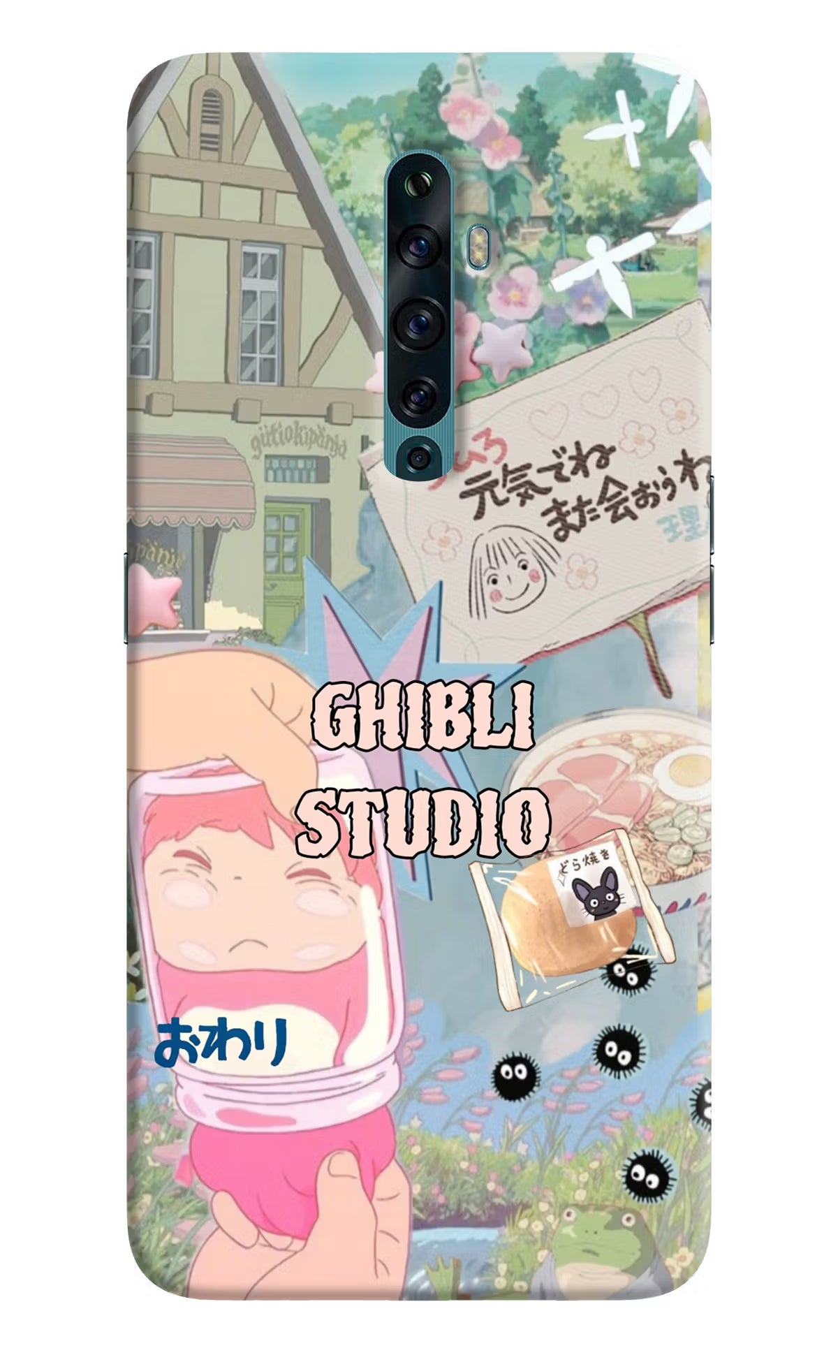 Studio Ghibli Oppo Reno2 F Back Cover - Studio Ghibli Oppo Reno2 F Back Cover Studio Ghibli Oppo Reno2 F Back Cover