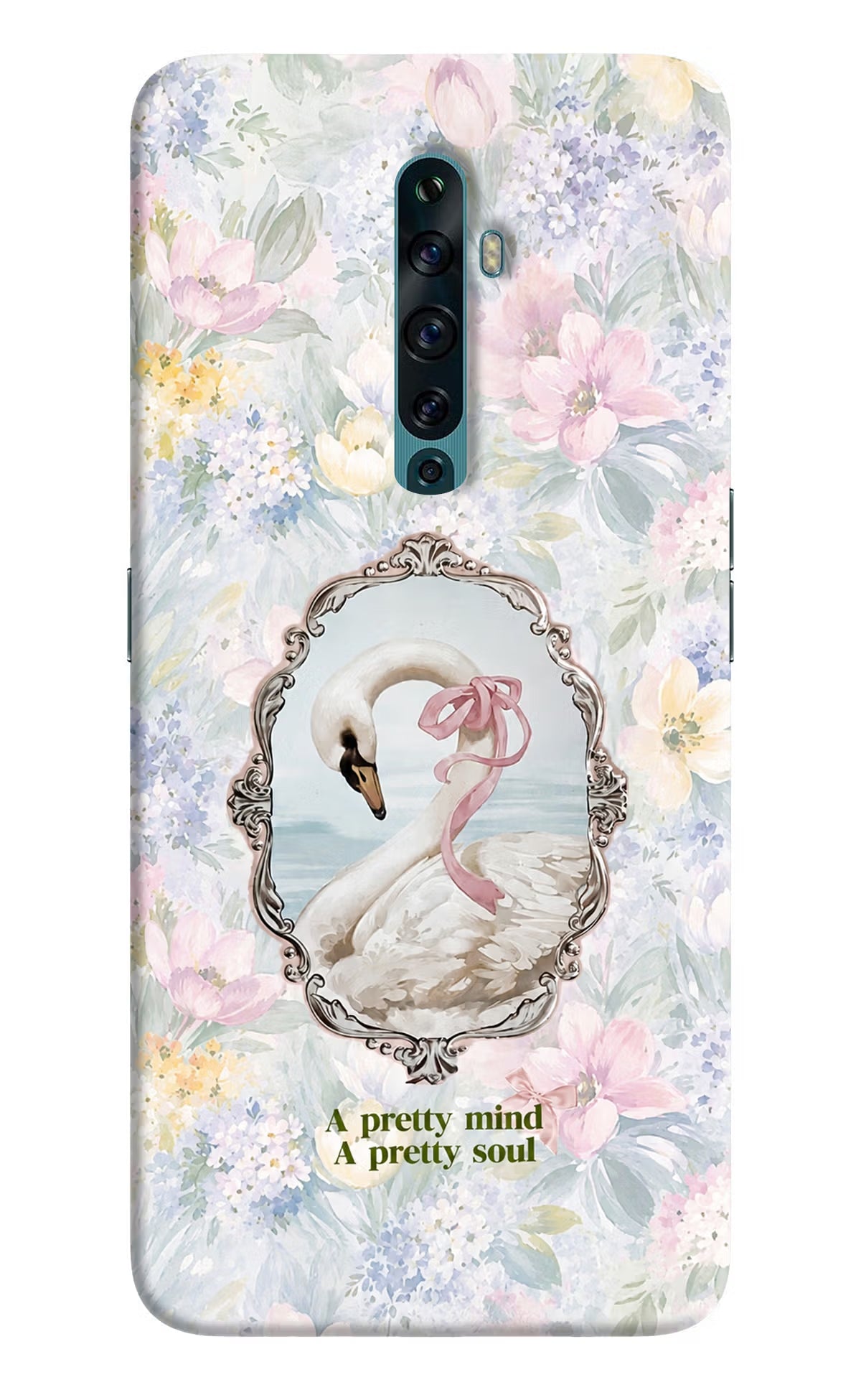 Pretty Mind Pretty Soul Oppo Reno2 F Back Cover - Pretty Mind Pretty Soul Oppo Reno2 F Back Cover Pretty Mind Pretty Soul Oppo Reno2 F Back Cover
