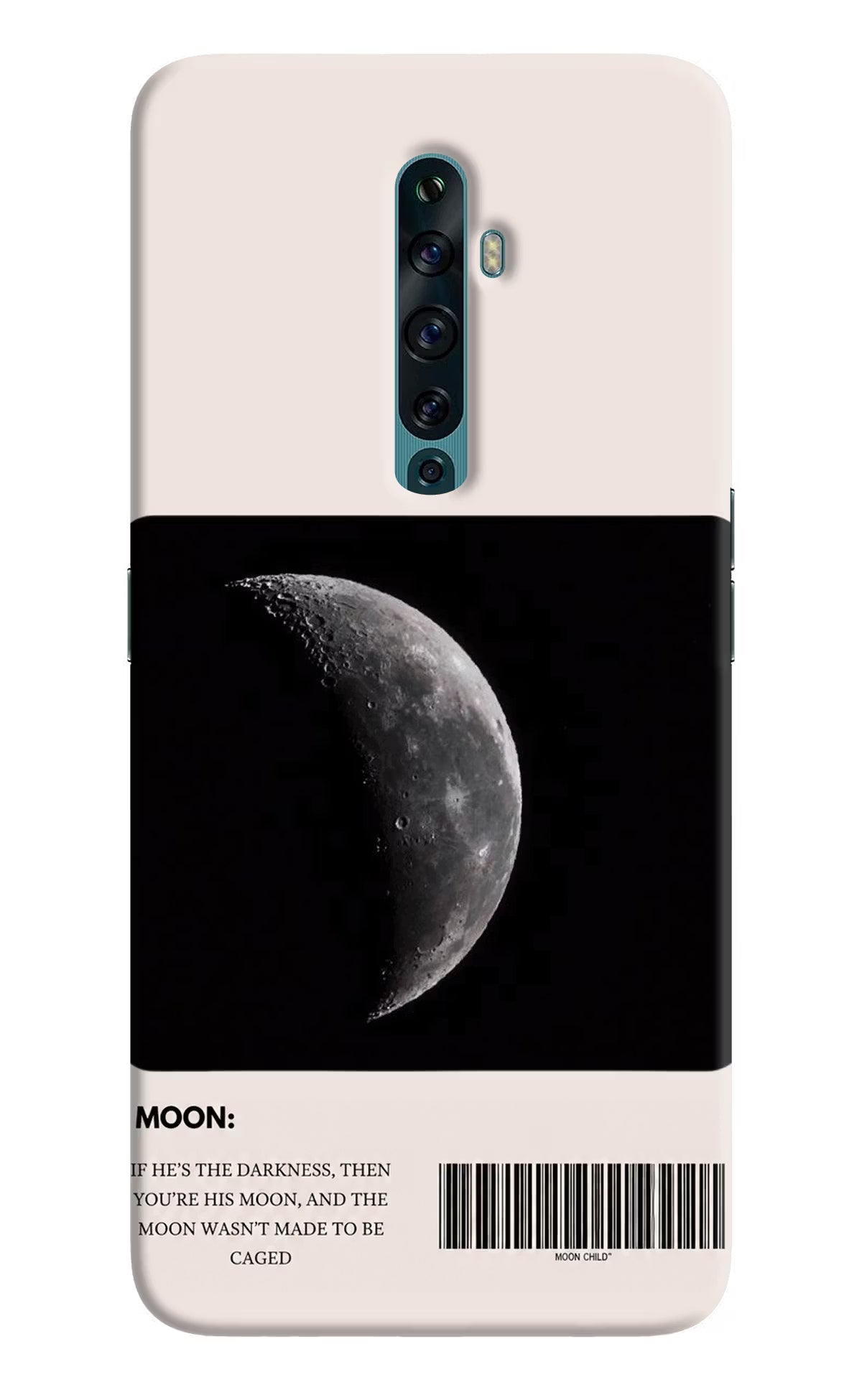 Moon Phase Oppo Reno2 F Back Cover - Moon Phase Oppo Reno2 F Back Cover Moon Phase Oppo Reno2 F Back Cover