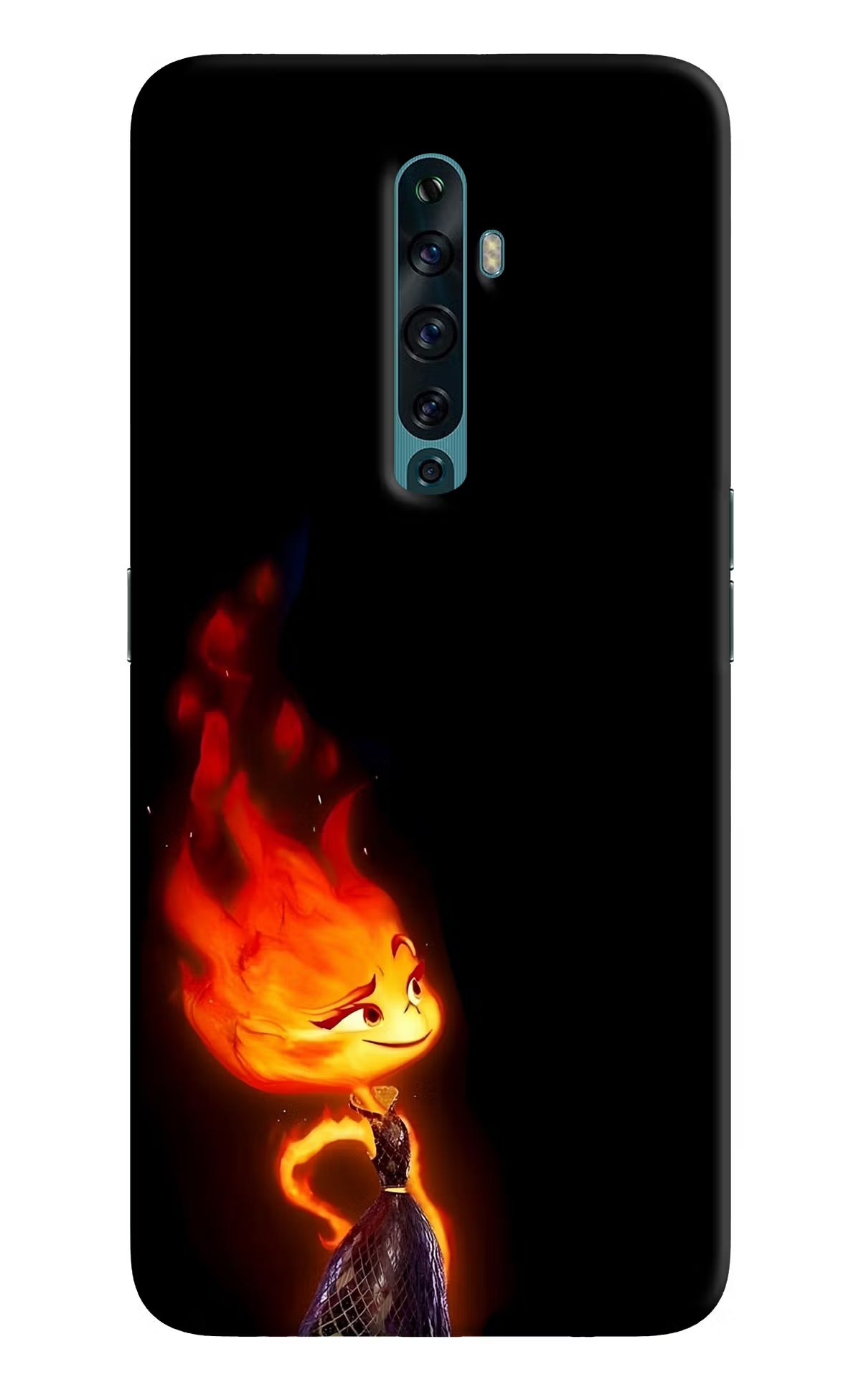 Ember Flame Oppo Reno2 F Back Cover - Ember Flame Oppo Reno2 F Back Cover Ember Flame Oppo Reno2 F Back Cover