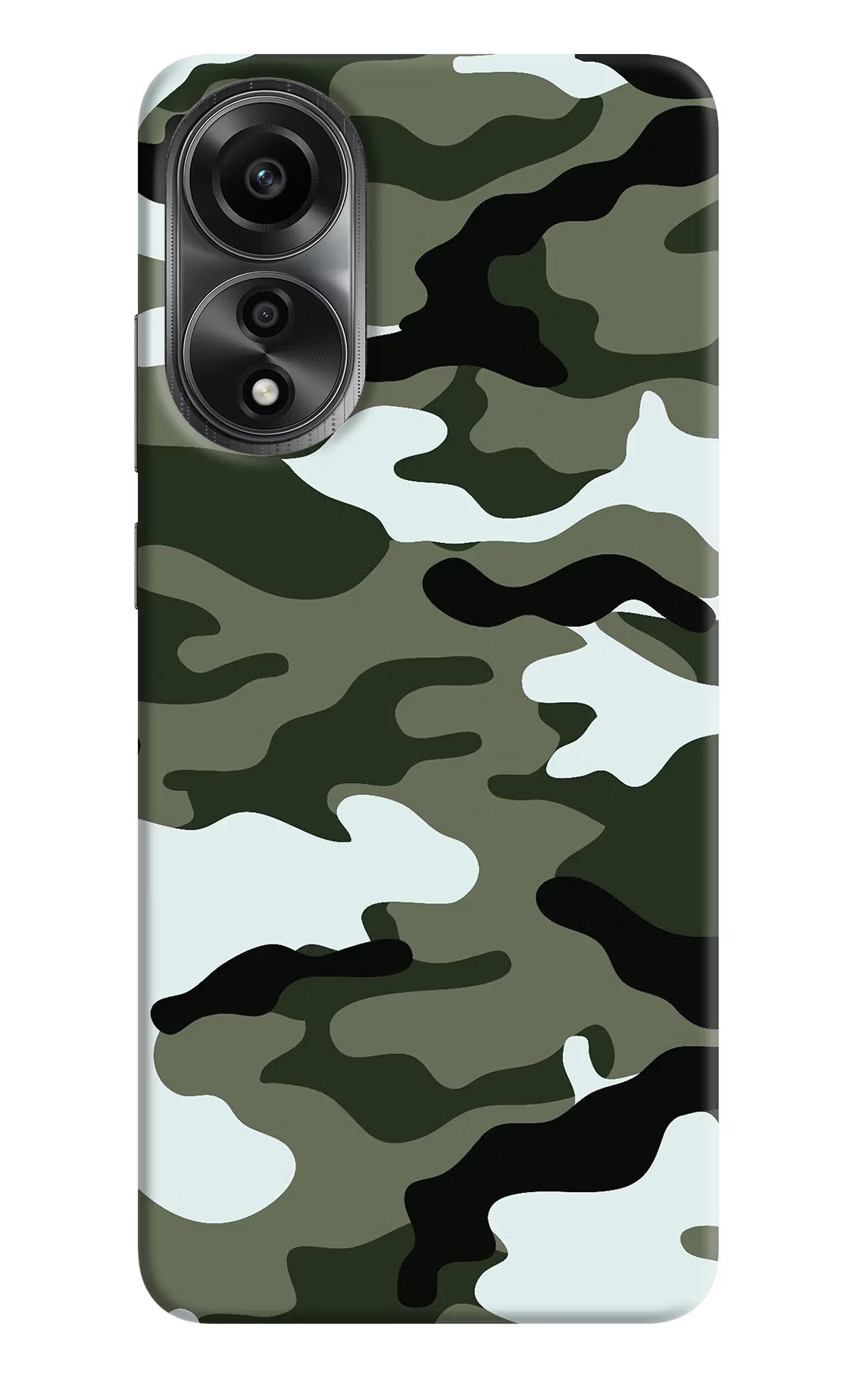 Camouflage Oppo A78 4G Back Cover - Camouflage Oppo A78 4G Back Cover Camouflage Oppo A78 4G Back Cover