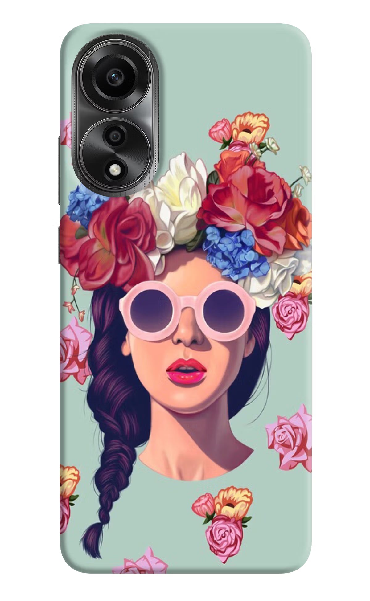 Pretty Girl Oppo A78 4G Back Cover - Pretty Girl Oppo A78 4G Back Cover Pretty Girl Oppo A78 4G Back Cover