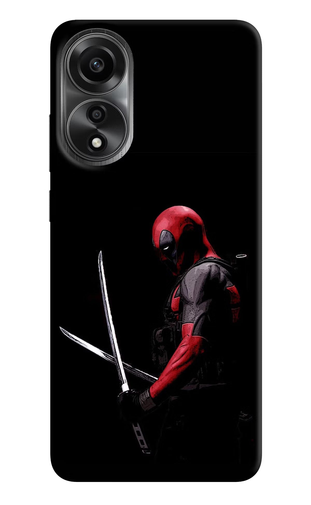 Deadpool Oppo A78 4G Back Cover - Deadpool Oppo A78 4G Back Cover Deadpool Oppo A78 4G Back Cover