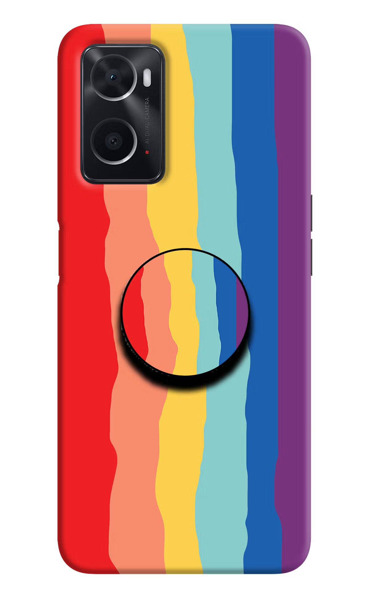 Rainbow Oppo A76 Pop Case - Rainbow Oppo A76 Pop Case Rainbow Oppo A76 Pop Case