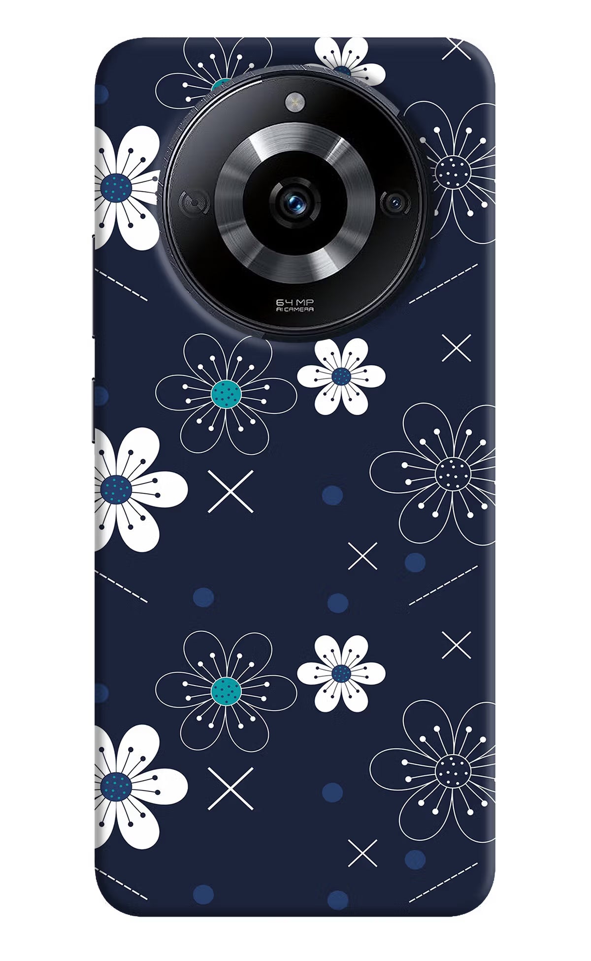 Flowers Realme Narzo 60 5G Back Cover - Flowers Realme Narzo 60 5G Back Cover Flowers Realme Narzo 60 5G Back Cover