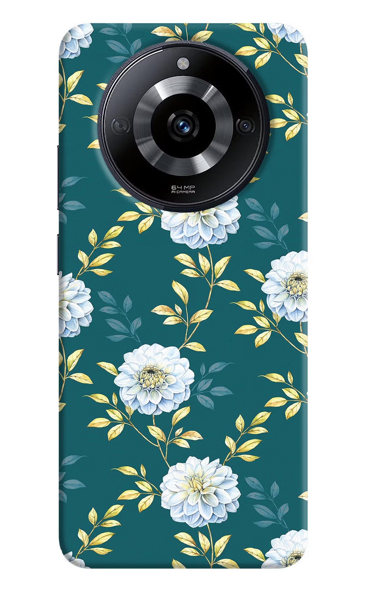 Flowers Realme Narzo 60 5G Back Cover - Flowers Realme Narzo 60 5G Back Cover Flowers Realme Narzo 60 5G Back Cover
