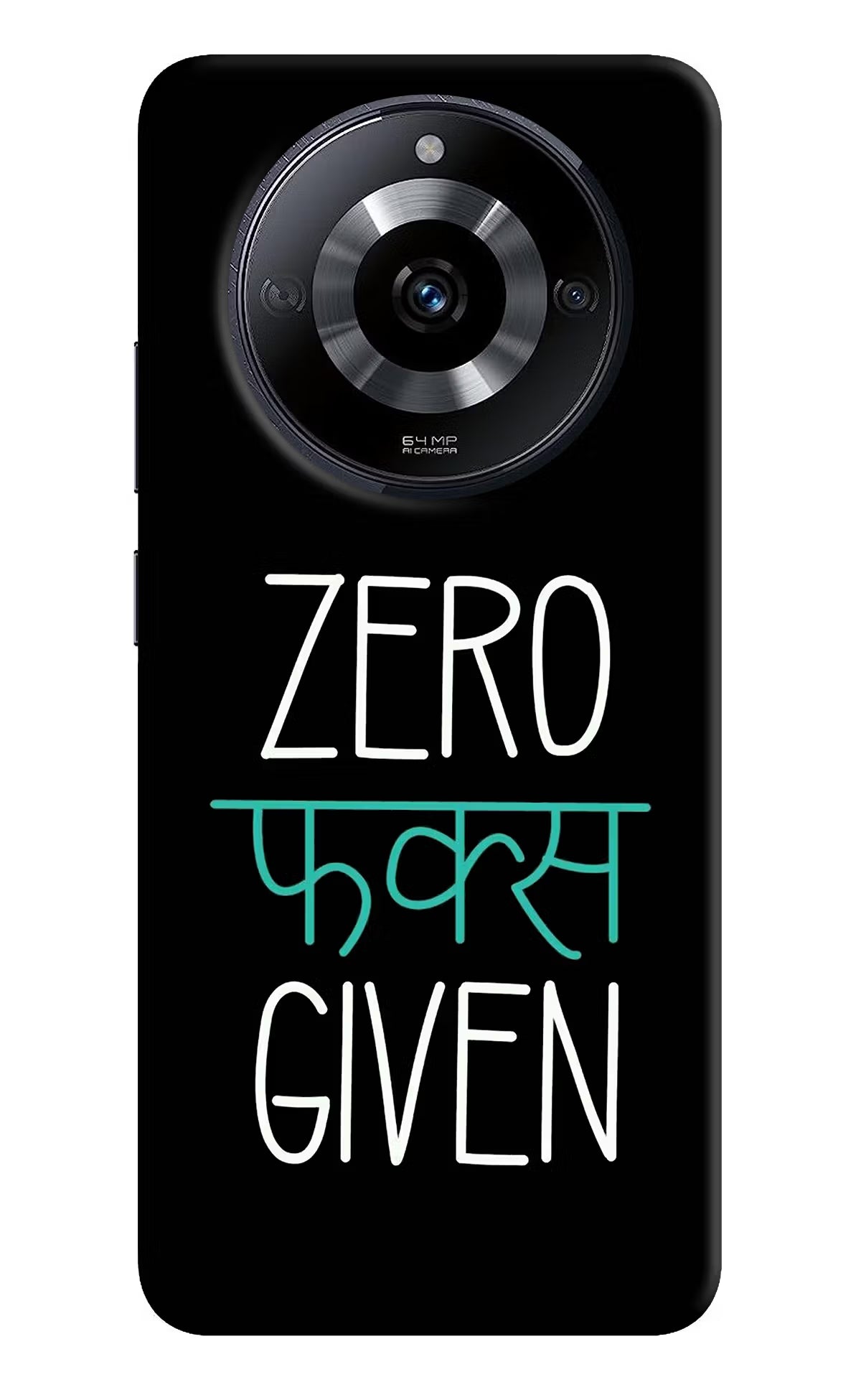 Zero Fucks Given Realme Narzo 60 5G Back Cover - Zero Fucks Given Realme Narzo 60 5G Back Cover Zero Fucks Given Realme Narzo 60 5G Back Cover