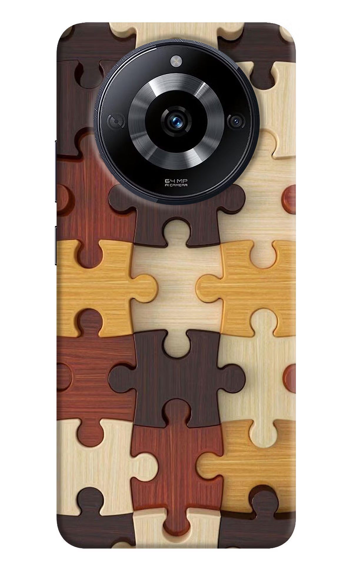 Wooden Puzzle Realme Narzo 60 5G Back Cover - Wooden Puzzle Realme Narzo 60 5G Back Cover Wooden Puzzle Realme Narzo 60 5G Back Cover