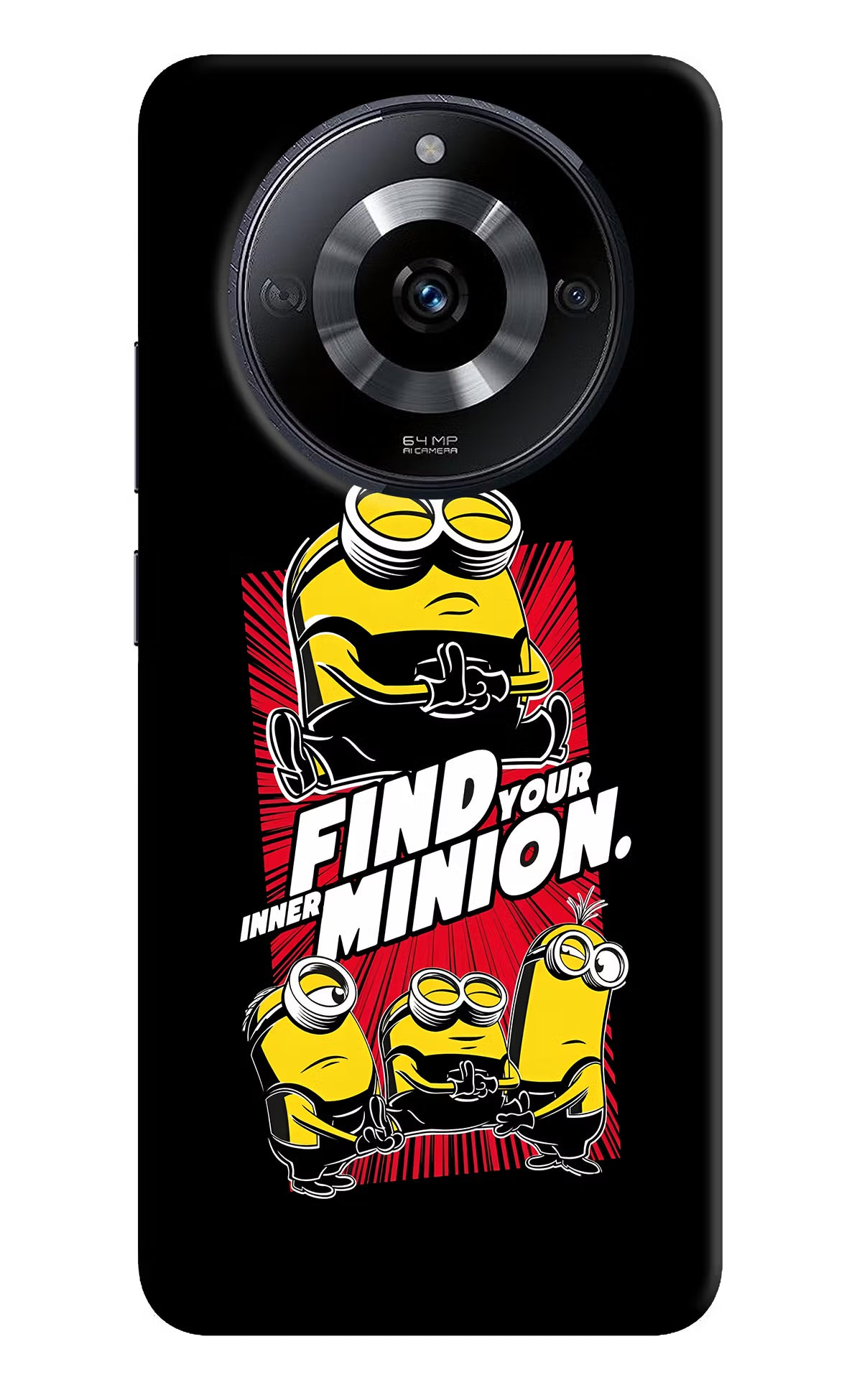 Find your inner Minion Realme Narzo 60 5G Back Cover - Find your inner Minion Realme Narzo 60 5G Back Cover Find your inner Minion Realme Narzo 60 5G Back Cover