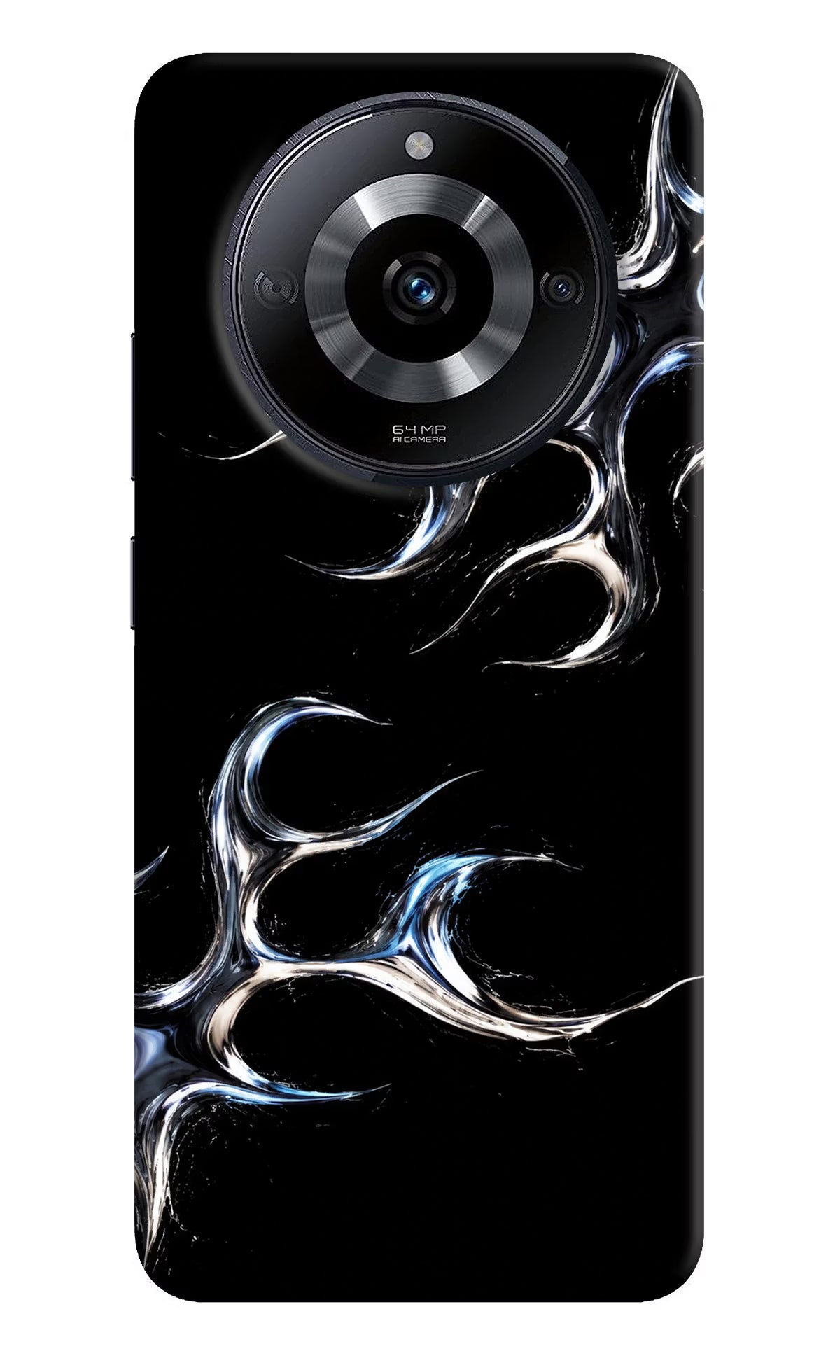 Chrome Tribal Realme Narzo 60 5G Back Cover - Chrome Tribal Realme Narzo 60 5G Back Cover Chrome Tribal Realme Narzo 60 5G Back Cover