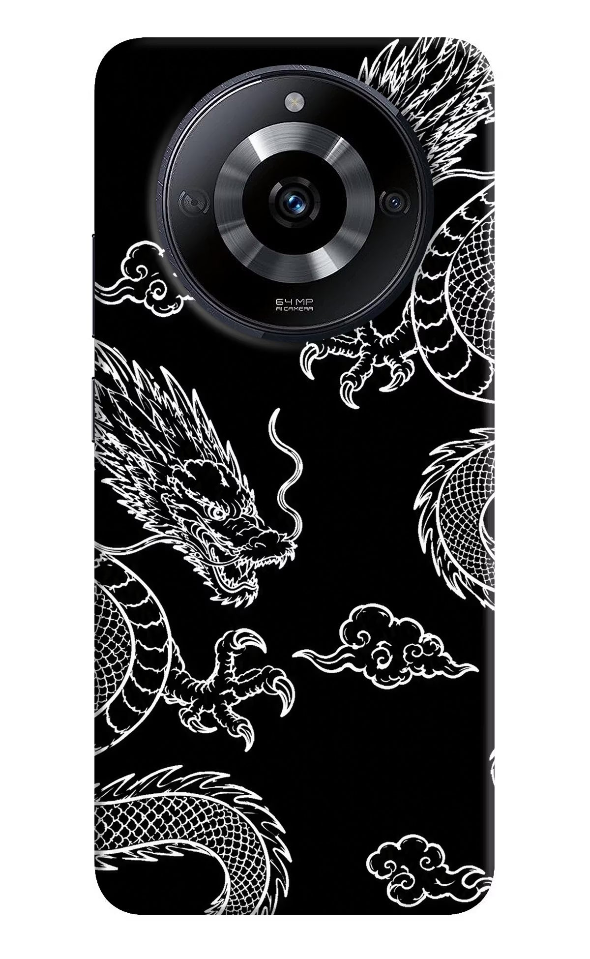 Twin Dragons Realme Narzo 60 5G Back Cover - Twin Dragons Realme Narzo 60 5G Back Cover Twin Dragons Realme Narzo 60 5G Back Cover