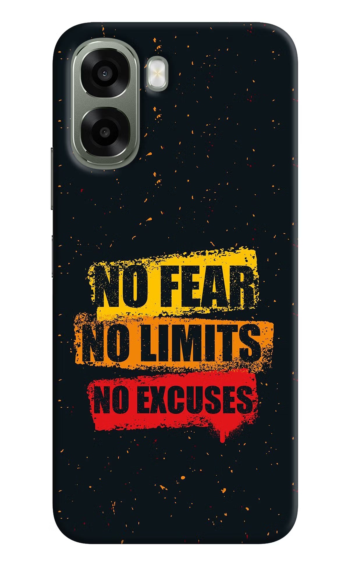 No Fear No Limits No Excuse Oppo A6x 5G Back Cover - No Fear No Limits No Excuse Oppo A6x 5G Back Cover No Fear No Limits No Excuse Oppo A6x 5G Back Cover