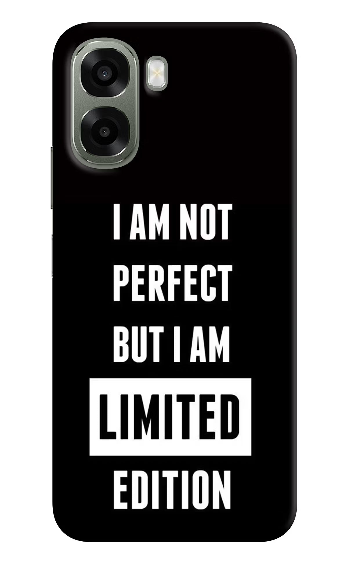 I Am Not Perfect But I Am Limited Edition Oppo A6x 5G Back Cover - I Am Not Perfect But I Am Limited Edition Oppo A6x 5G Back Cover I Am Not Perfect But I Am Limited Edition Oppo A6x 5G Back Cover