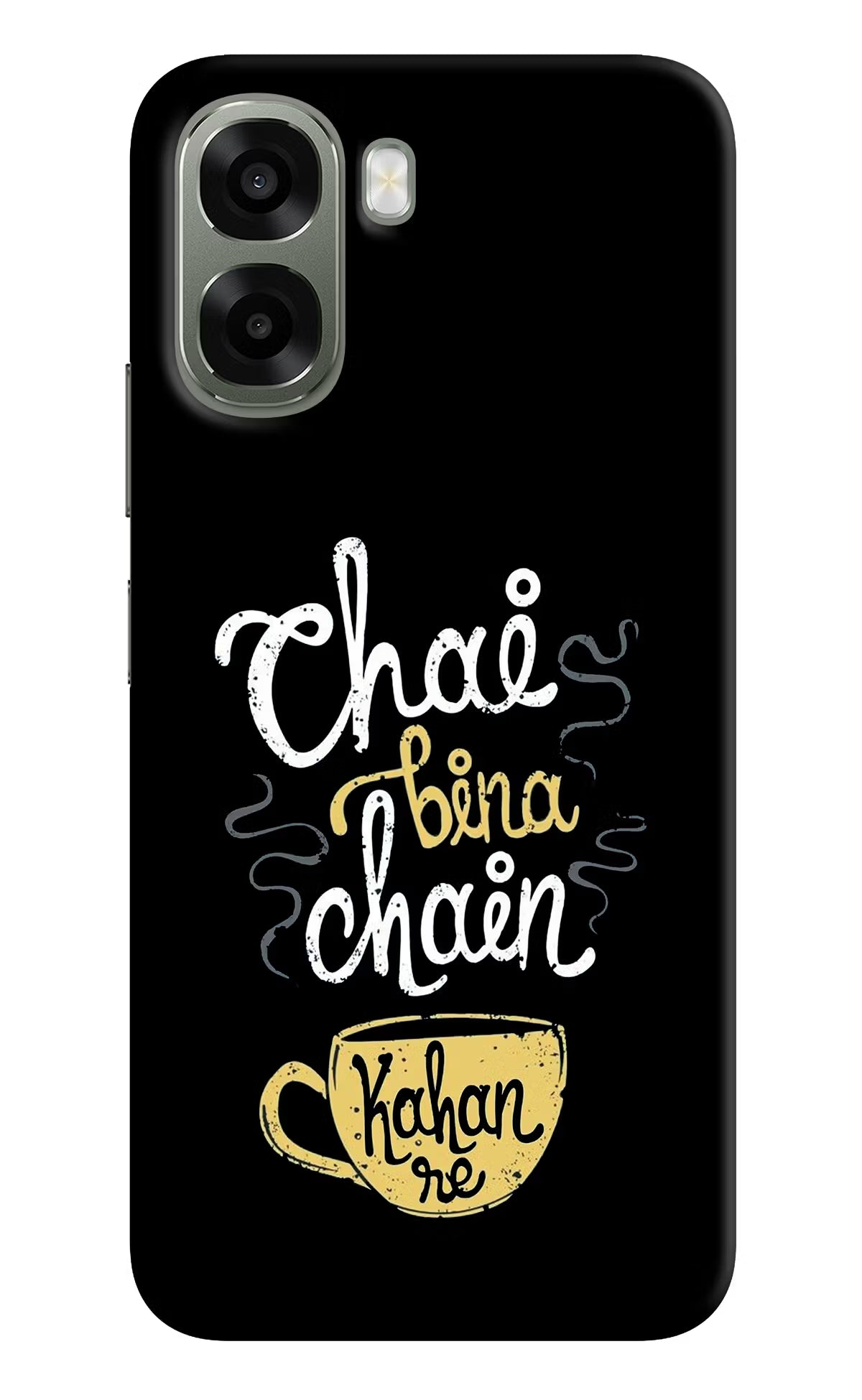 Chai Bina Chain Kaha Re Oppo A6x 5G Back Cover - Chai Bina Chain Kaha Re Oppo A6x 5G Back Cover Chai Bina Chain Kaha Re Oppo A6x 5G Back Cover