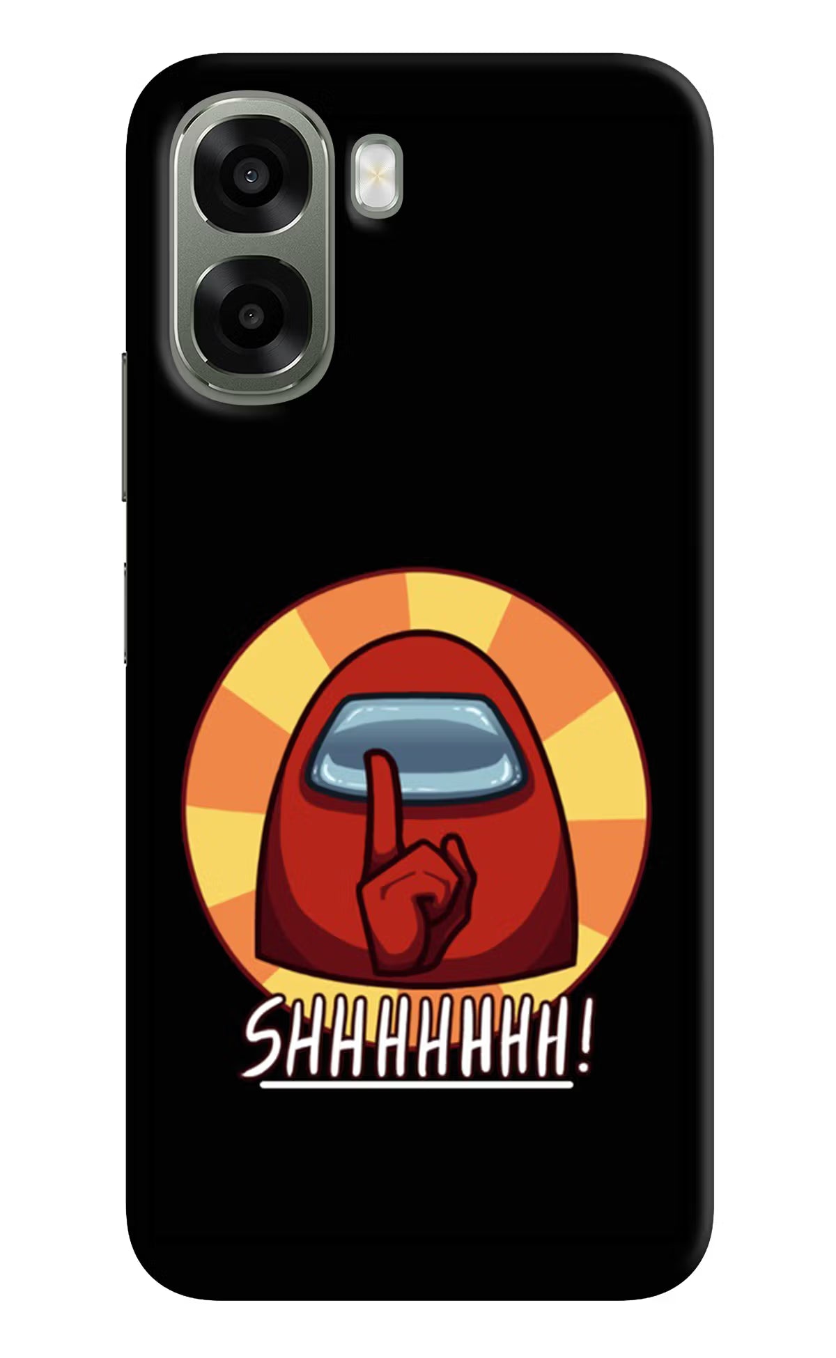 Among Us Shhh! Oppo A6x 5G Back Cover - Among Us Shhh! Oppo A6x 5G Back Cover Among Us Shhh! Oppo A6x 5G Back Cover
