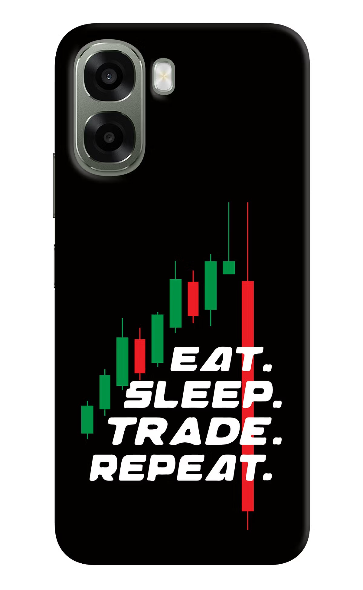 Eat Sleep Trade Repeat Oppo A6x 5G Back Cover - Eat Sleep Trade Repeat Oppo A6x 5G Back Cover Eat Sleep Trade Repeat Oppo A6x 5G Back Cover