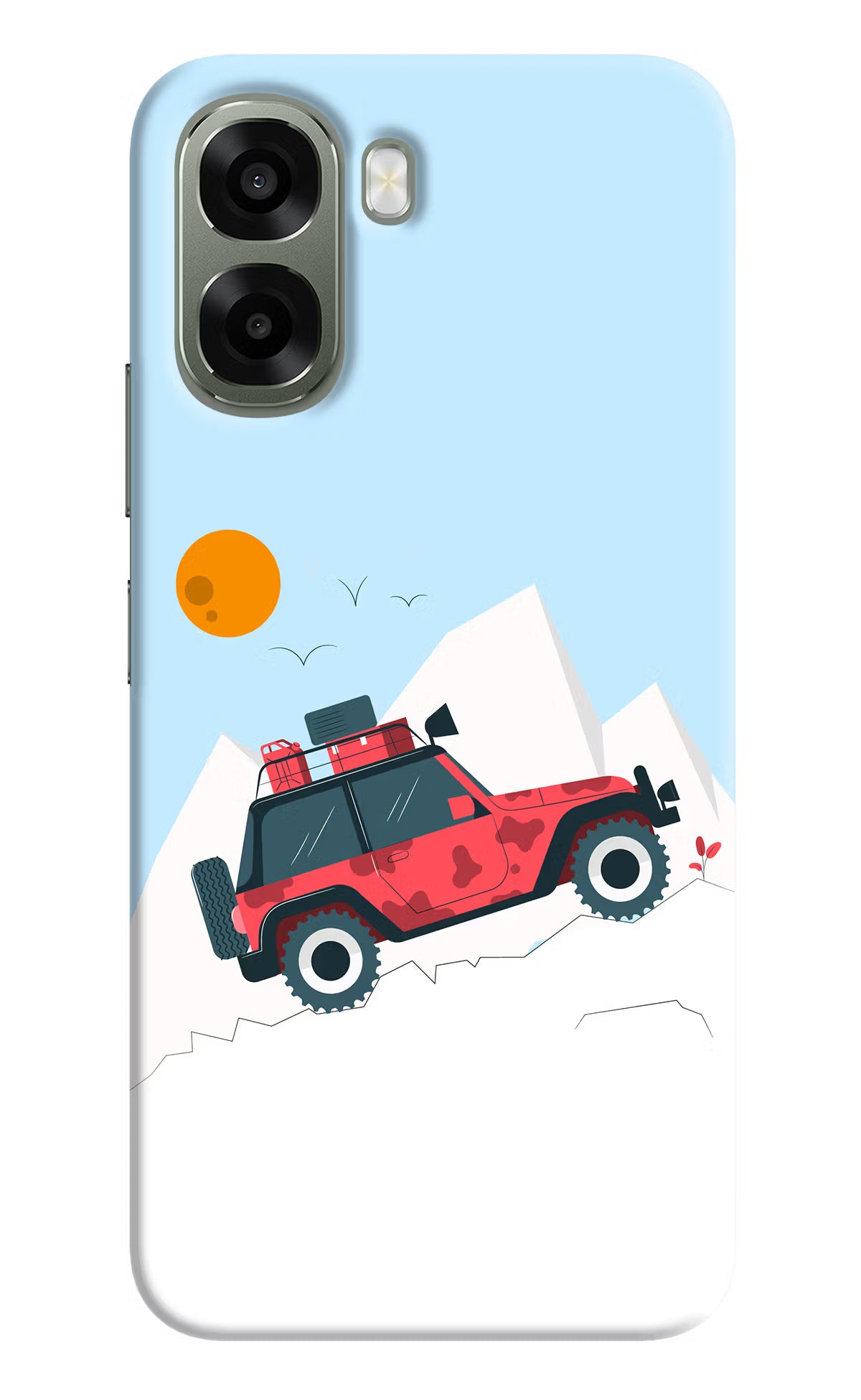 Mountain Trail Beast Oppo A6x 5G Back Cover - Mountain Trail Beast Oppo A6x 5G Back Cover Mountain Trail Beast Oppo A6x 5G Back Cover