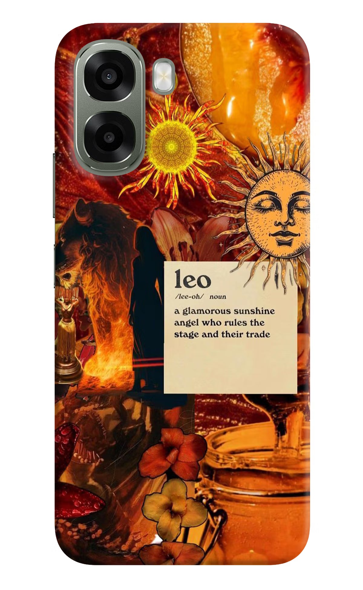 Leo Zodiac Oppo A6x 5G Back Cover - Leo Zodiac Oppo A6x 5G Back Cover Leo Zodiac Oppo A6x 5G Back Cover