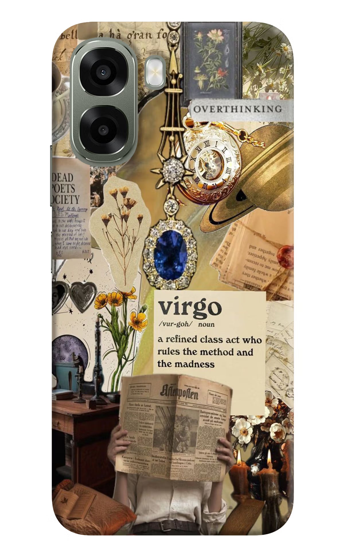 Virgo Zodiac Oppo A6x 5G Back Cover - Virgo Zodiac Oppo A6x 5G Back Cover Virgo Zodiac Oppo A6x 5G Back Cover