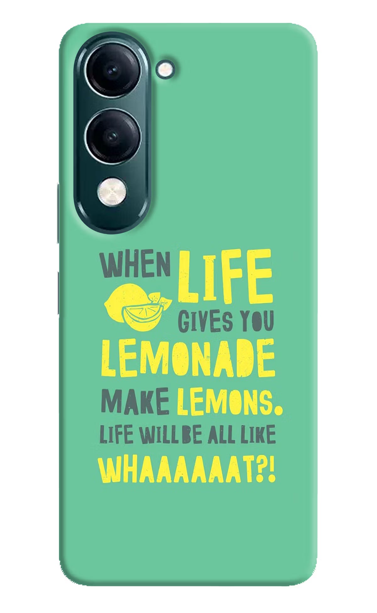 Quote iQOO Z10 Lite 5G Back Cover - Quote iQOO Z10 Lite 5G Back Cover Quote iQOO Z10 Lite 5G Back Cover