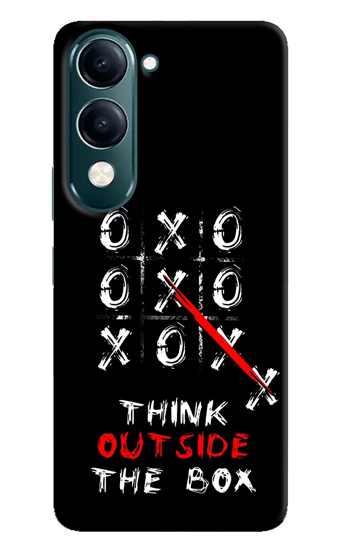 Think out of the BOX iQOO Z10 Lite 5G Back Cover - Think out of the BOX iQOO Z10 Lite 5G Back Cover Think out of the BOX iQOO Z10 Lite 5G Back Cover
