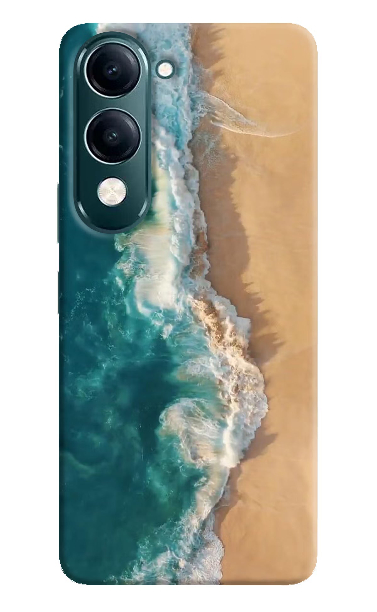 Ocean Beach iQOO Z10 Lite 5G Back Cover - Ocean Beach iQOO Z10 Lite 5G Back Cover Ocean Beach iQOO Z10 Lite 5G Back Cover