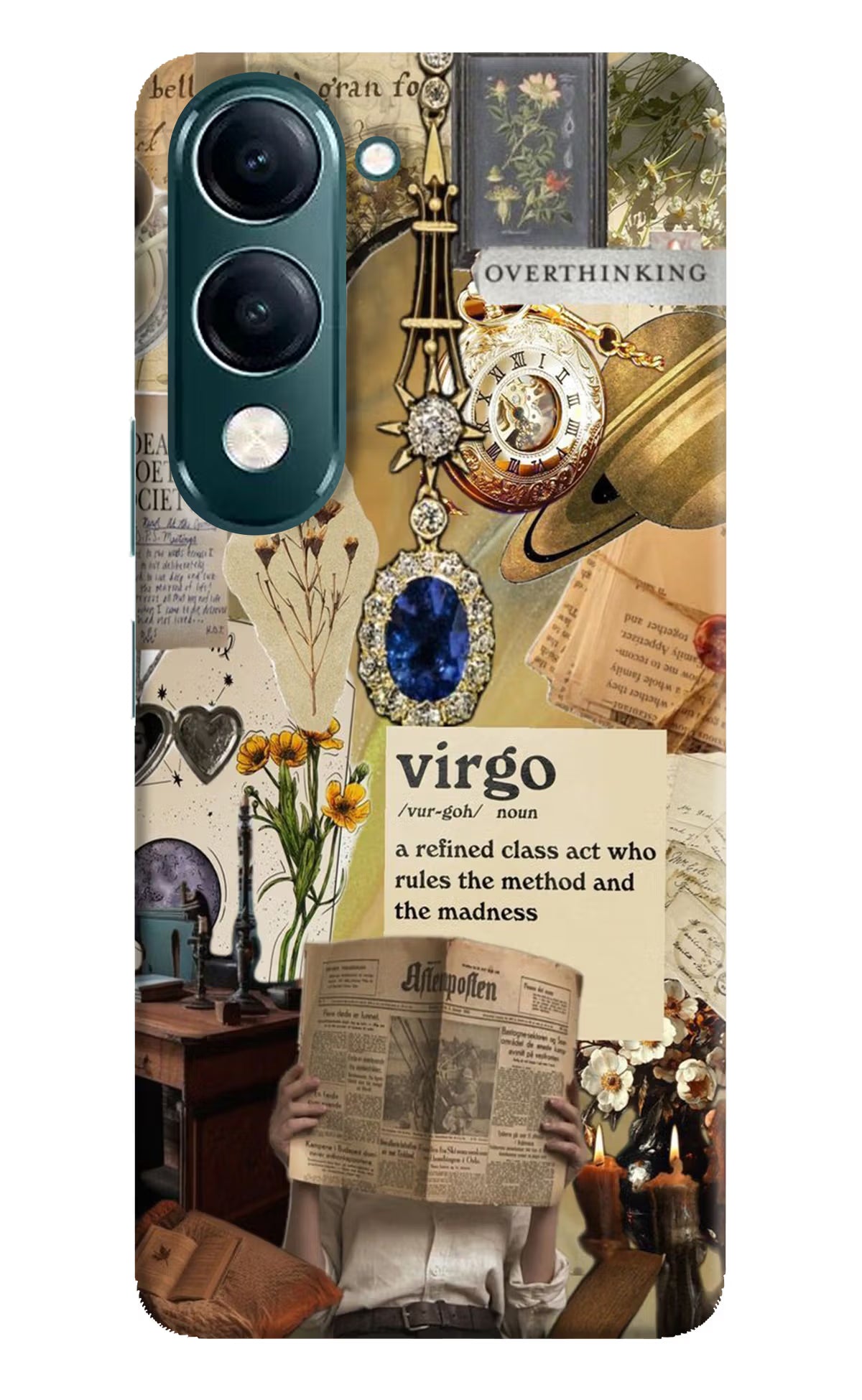 Virgo Zodiac iQOO Z10 Lite 5G Back Cover - Virgo Zodiac iQOO Z10 Lite 5G Back Cover Virgo Zodiac iQOO Z10 Lite 5G Back Cover