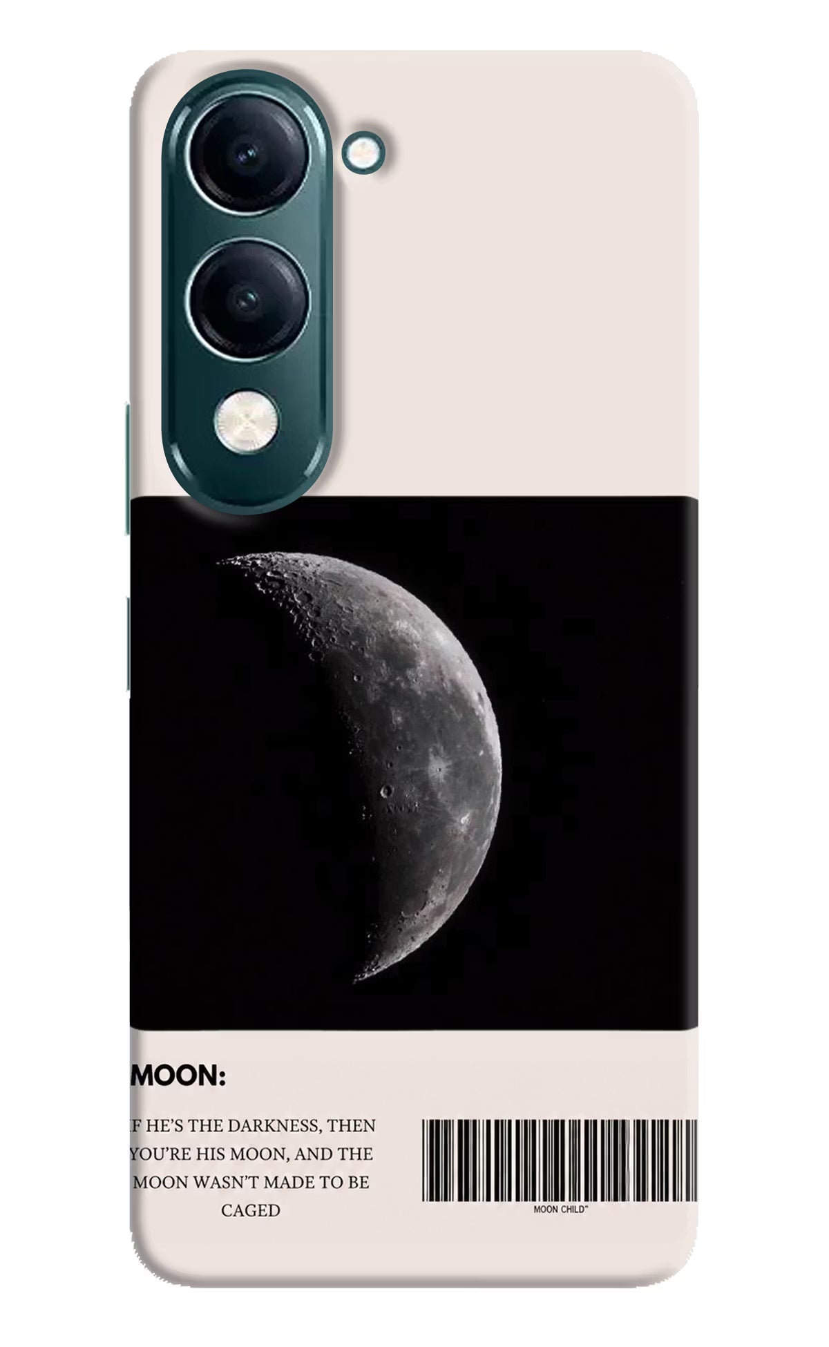 Moon Phase iQOO Z10 Lite 5G Back Cover - Moon Phase iQOO Z10 Lite 5G Back Cover Moon Phase iQOO Z10 Lite 5G Back Cover