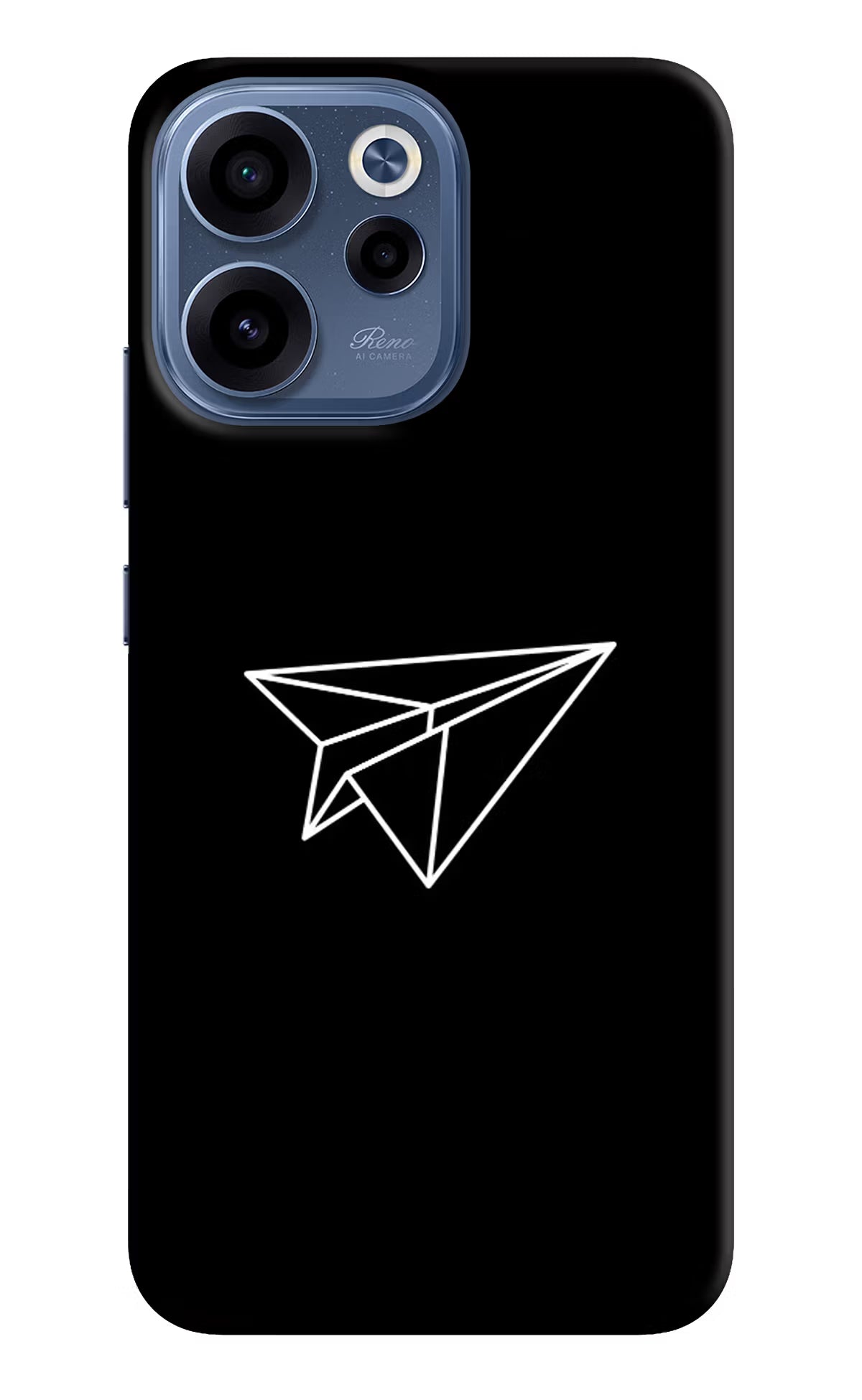 Paper Plane White Oppo Reno15c 5G Back Cover - Paper Plane White Oppo Reno15c 5G Back Cover Paper Plane White Oppo Reno15c 5G Back Cover