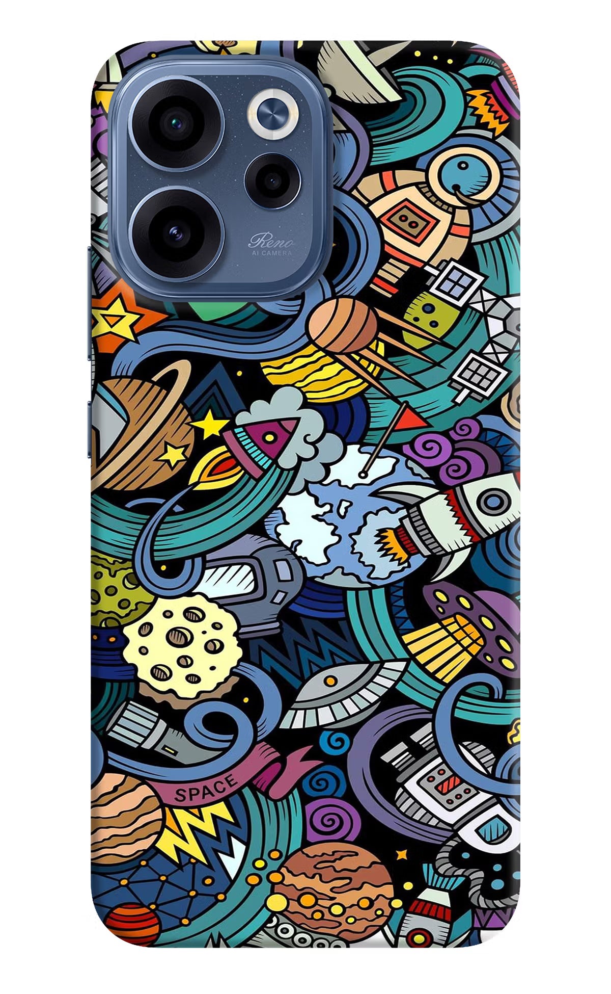 Space Abstract Oppo Reno15c 5G Back Cover - Space Abstract Oppo Reno15c 5G Back Cover Space Abstract Oppo Reno15c 5G Back Cover