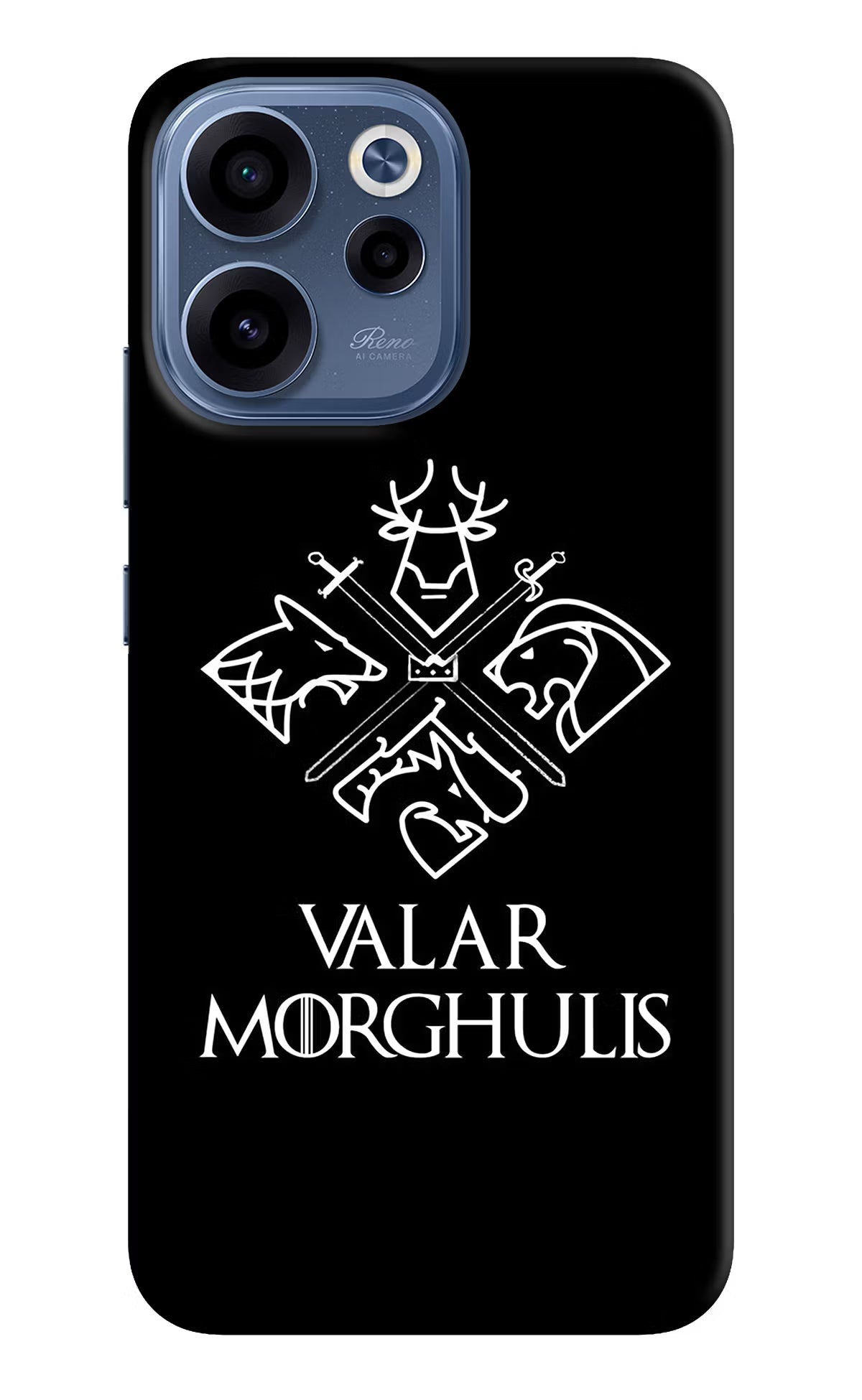 Valar Morghulis | Game Of Thrones Oppo Reno15c 5G Back Cover - Valar Morghulis | Game Of Thrones Oppo Reno15c 5G Back Cover Valar Morghulis | Game Of Thrones Oppo Reno15c 5G Back Cover