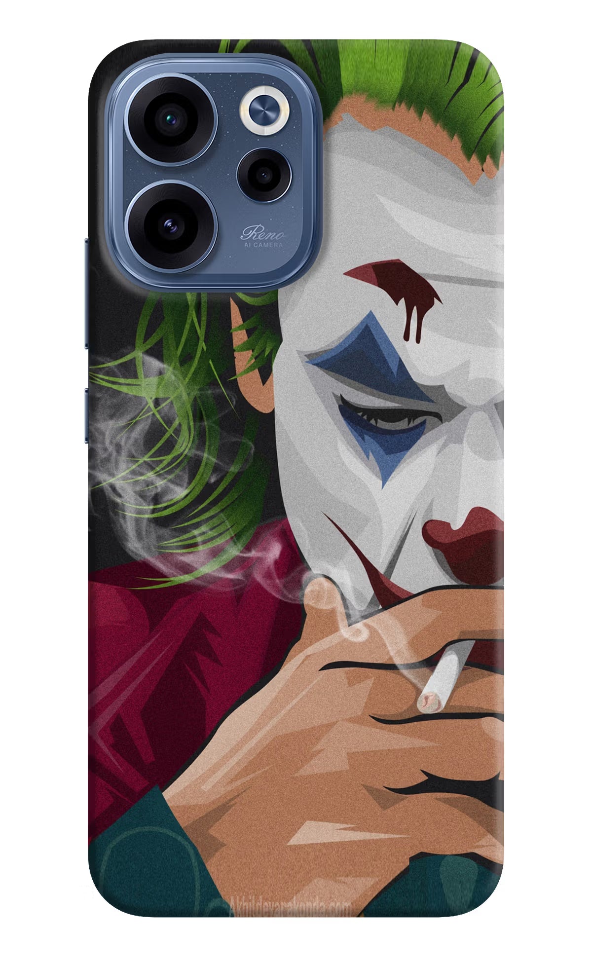 Joker Smoking Oppo Reno15c 5G Back Cover - Joker Smoking Oppo Reno15c 5G Back Cover Joker Smoking Oppo Reno15c 5G Back Cover