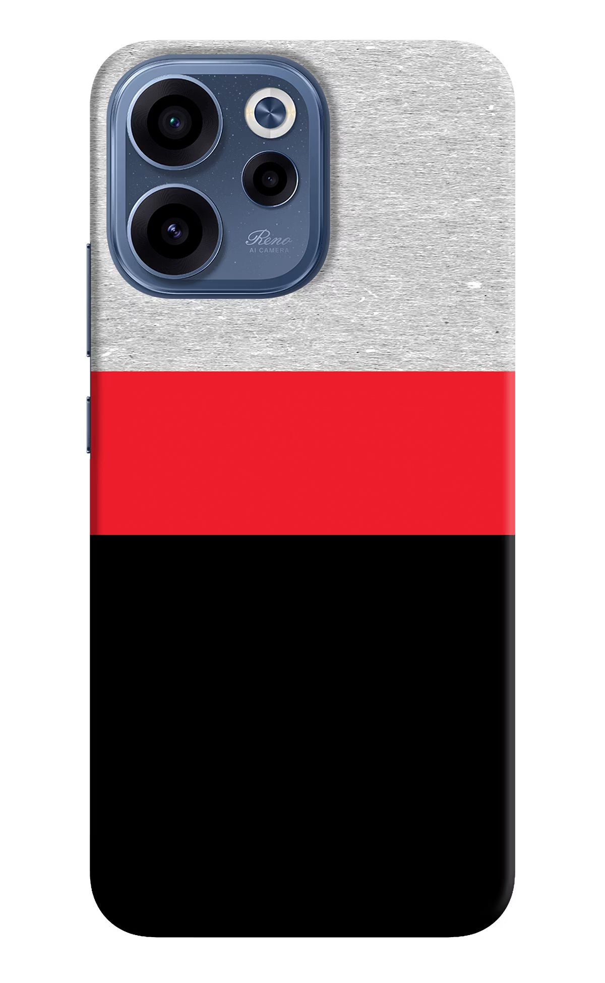 Tri Color Pattern Oppo Reno15c 5G Back Cover - Tri Color Pattern Oppo Reno15c 5G Back Cover Tri Color Pattern Oppo Reno15c 5G Back Cover