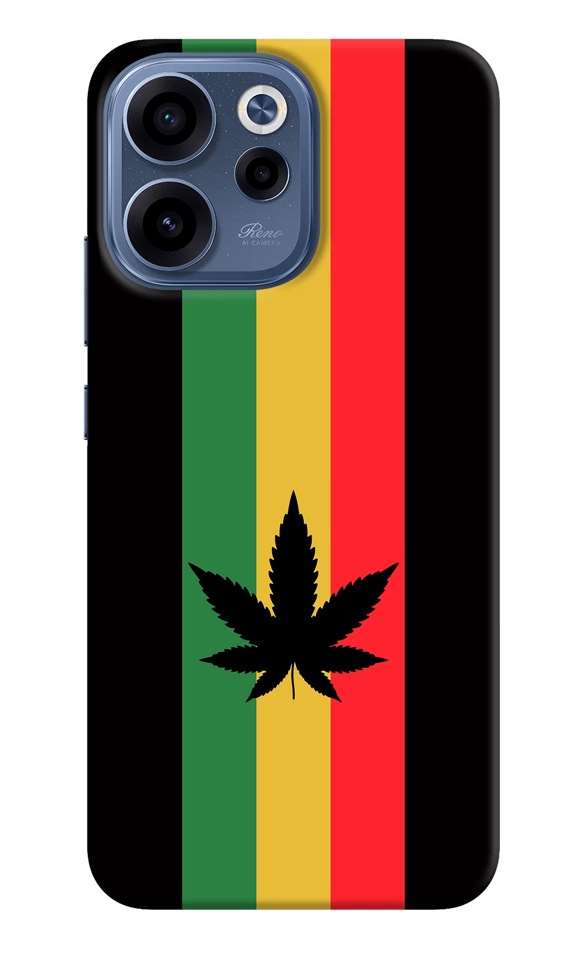 Weed Flag Oppo Reno15c 5G Back Cover - Weed Flag Oppo Reno15c 5G Back Cover Weed Flag Oppo Reno15c 5G Back Cover