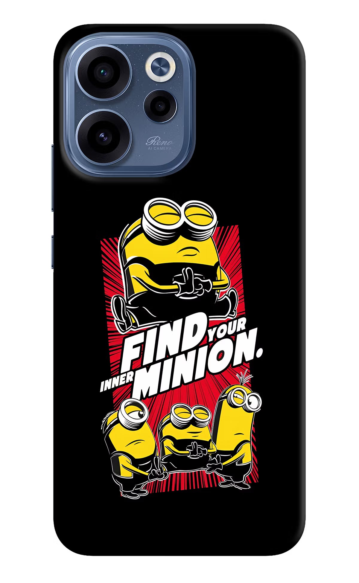 Find your inner Minion Oppo Reno15c 5G Back Cover - Find your inner Minion Oppo Reno15c 5G Back Cover Find your inner Minion Oppo Reno15c 5G Back Cover